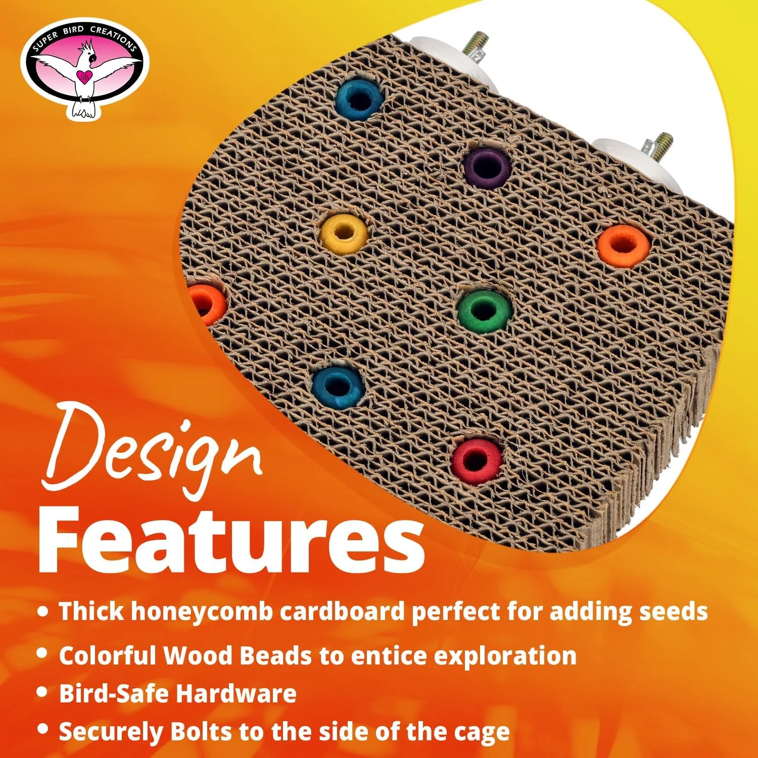 بلوک خوراکی مقوایی سوپر برد کریشنز (سایز متوسط)