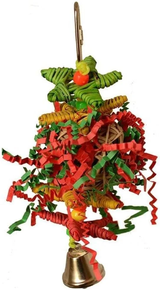 اسباب بازی پرنده ستاره کوچک کرینکلی کریسمس سوپر برد کریشنز 6" x 2"