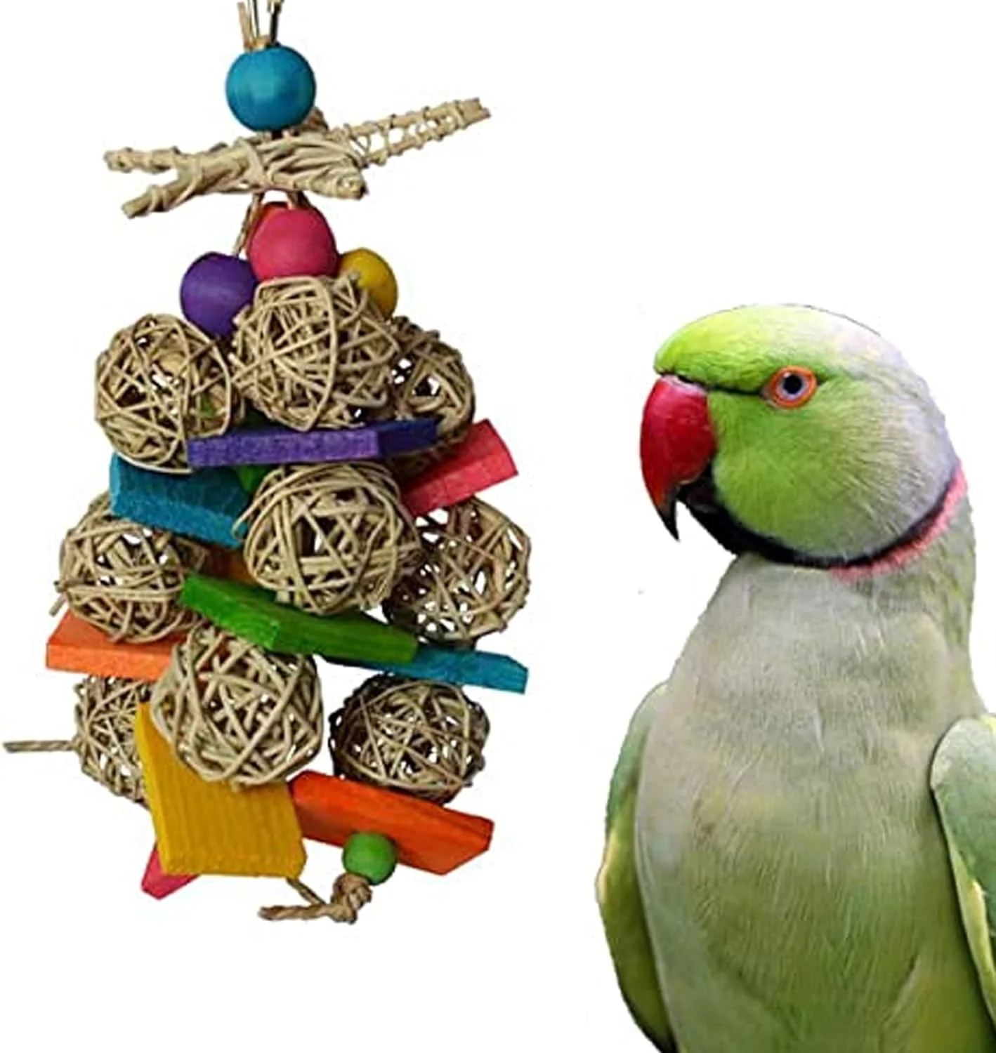 اسباب بازی پرنده مدل Starburst Super Bird Creations، سایز متوسط، 10 در 4 اینچ