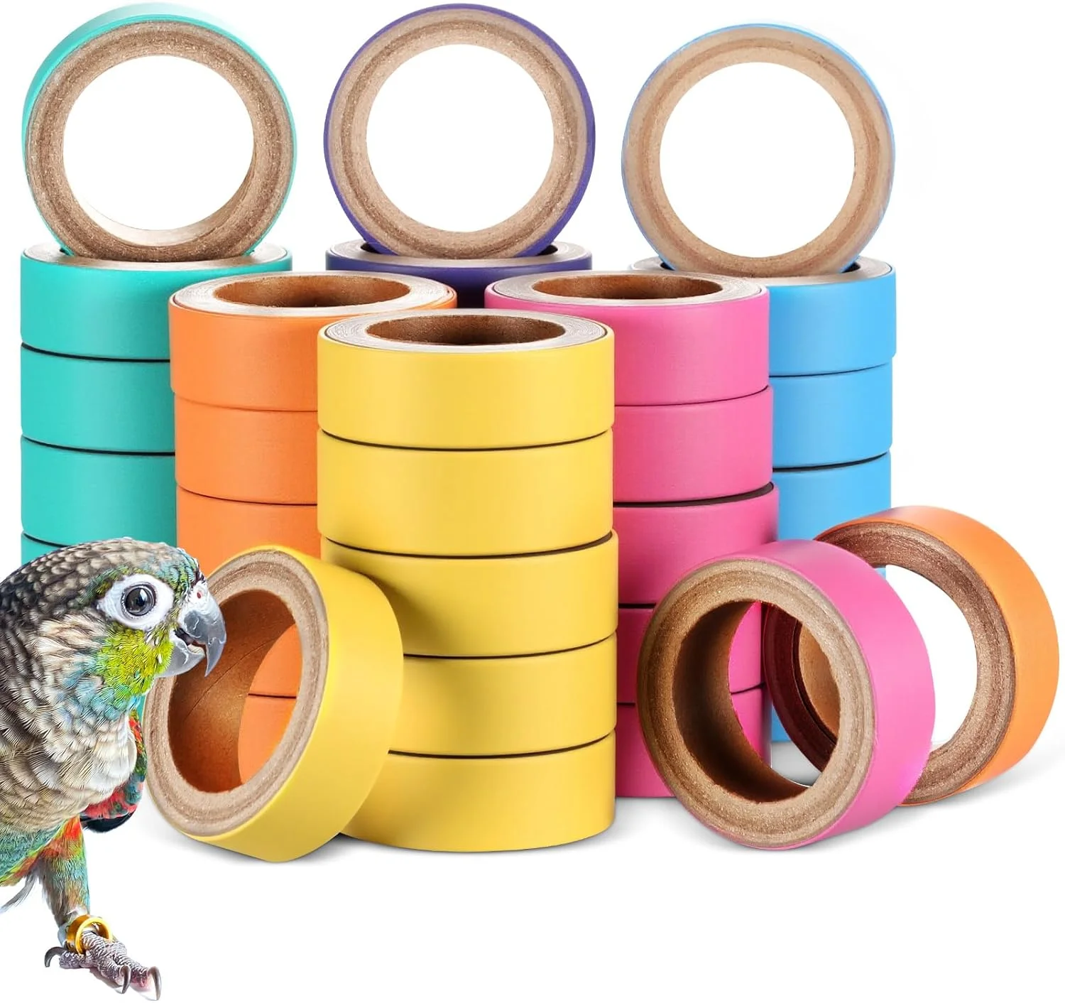 بسته 36 عددی اسباب بازی های پرنده Skyygemm مدل بیگل چاق برای طوطی ها، هسته مقوایی، جویدن، خرد کردن، جستجوی غذا، بازی با پا برای طوطی های متوسط و بزرگ، مینی ماکائو، خاکستری آفریقایی، کاکادو بسته 36 عددی اسباب بازی های پرنده Skyygemm مدل بیگل چاق برای طوطی ها، هسته مقوایی، جویدن، خرد کردن، جستجوی غذا، بازی با پا برای طوطی های متوسط و بزرگ، مینی ماکائو، خاکستری آفریقایی، کاکادو