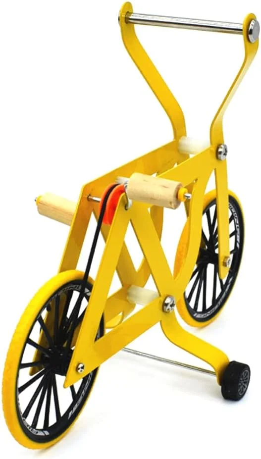 دوچرخه طوطی SOFEA، اسباب بازی پازلی دوچرخه طوطی برای پرندگان کوچک و متوسط، اسباب بازی های آموزشی هوش برای بهبود سلامتی در 2 سایز