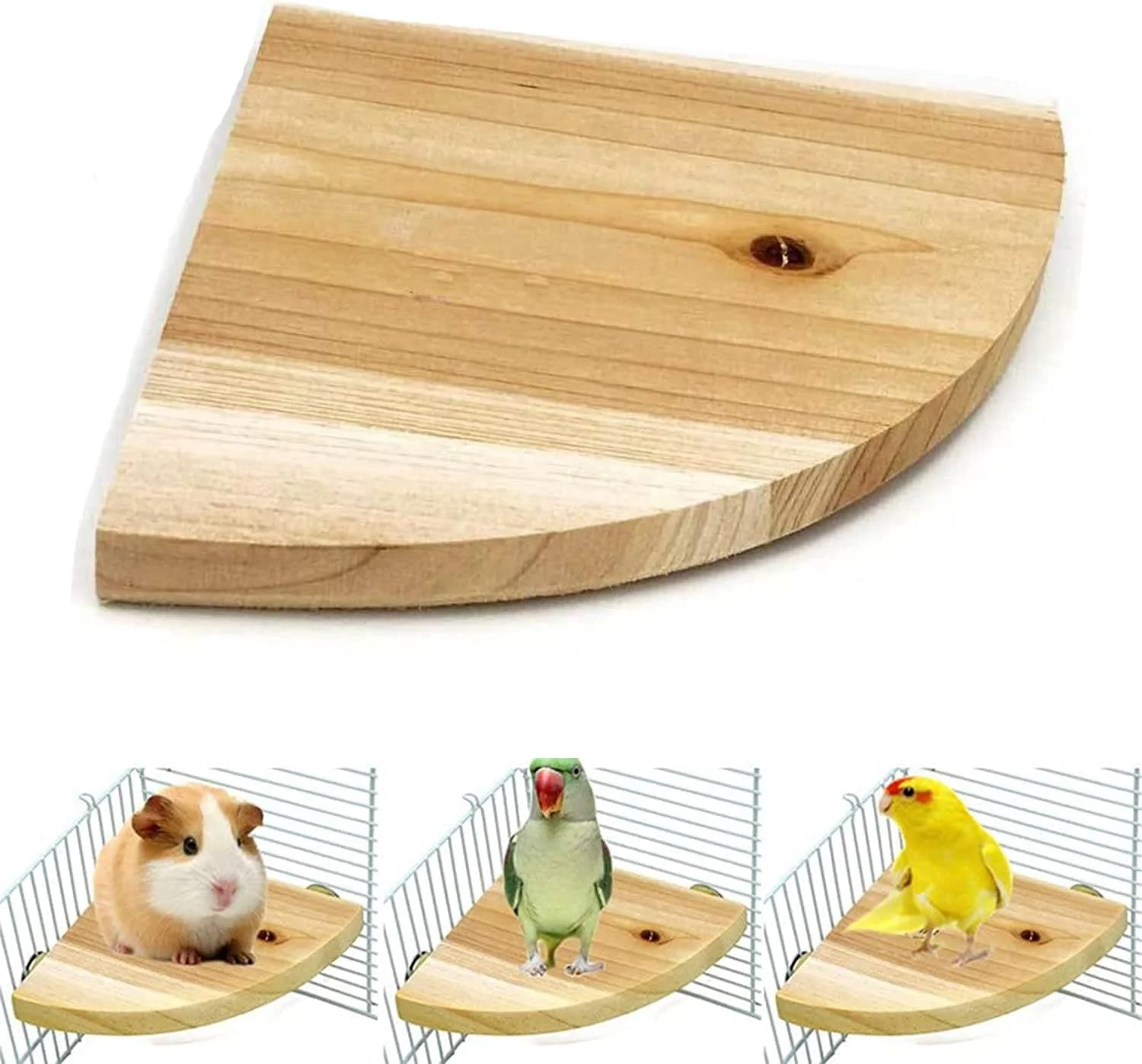 سکوی نشیمن پرنده، لوازم جانبی قفس زمین بازی چوبی برای طوطی های کوچک و متوسط، موش صحرایی، چینچیلا و حیوانات کوچک سکوی نشیمن پرنده، لوازم جانبی قفس زمین بازی چوبی برای طوطی های کوچک و متوسط، موش صحرایی، چینچیلا و حیوانات کوچک