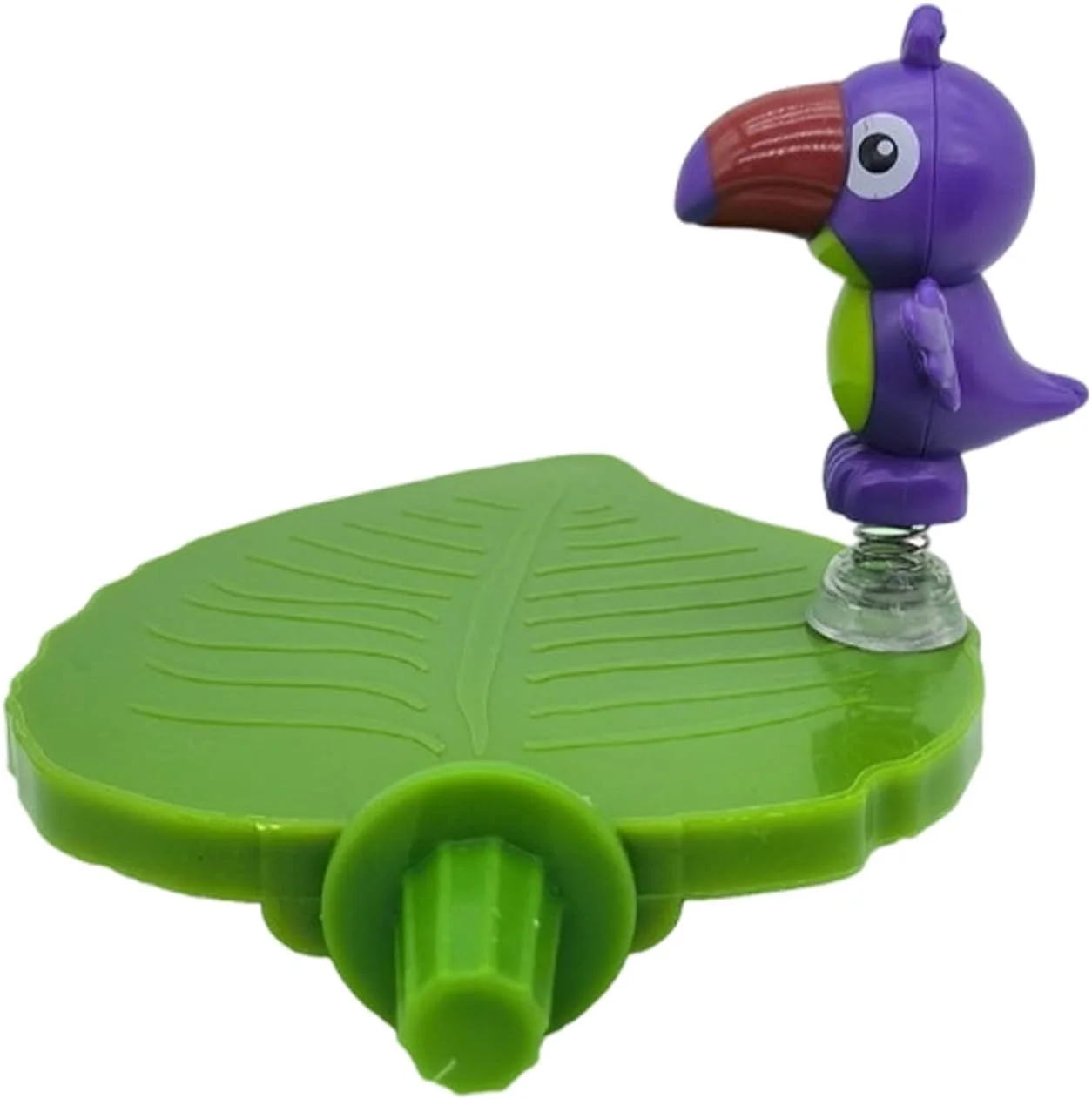 جایگاه طوطی برای قفس - جایگاه سینی قفس به شکل برگ | لوازم جانبی پرنده تعاملی نفیس برای اتاق خواب، اتاق نشیمن، خوابگاه، دکوراسیون منزل