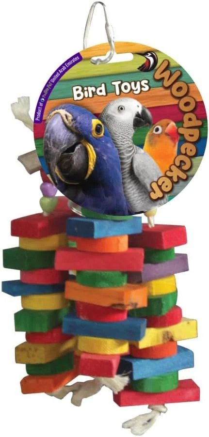 اسباب بازی چوبی نوک زن نوتراپت، بلوک های ضخیم 20 * 20 * 30 سانتی متر