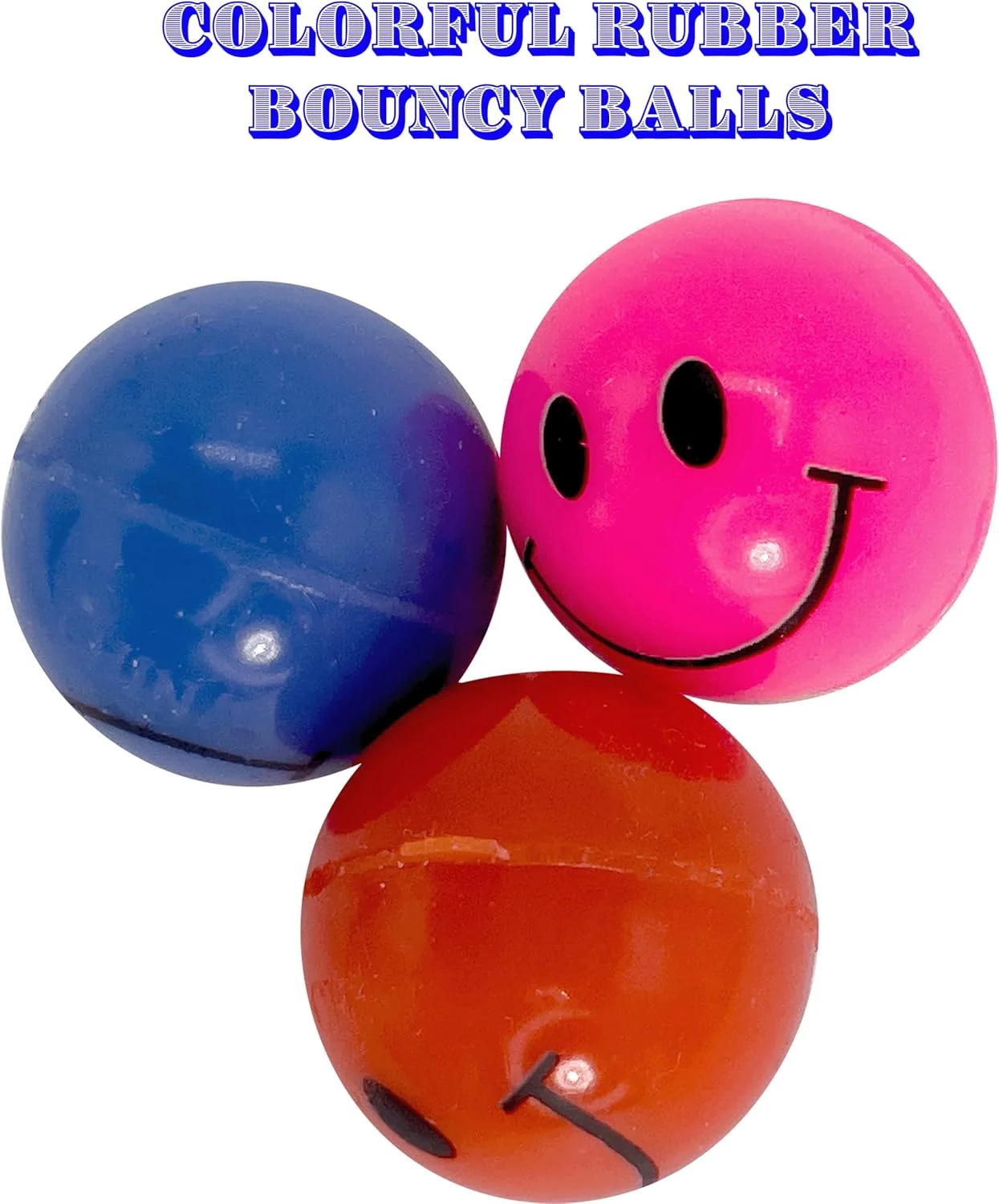 توپ های لاستیکی خندان M&M مدل 2174 بسته 12 عددی - اسباب بازی های رنگارنگ و متنوع توپی جهنده برای پای پرندگان، صورتک های خندان بامزه، رنگ های روشن، مناسب برای پرندگان کوچک و متوسط، مرغ عشق، کانور، عروس هلندی، طوطی کوتوله