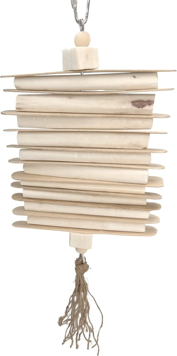 اسباب بازی پرنده ماندارین مدل 1116 Natural Sola Stick Stack از M&M - اسباب بازی آویز دست ساز با قابلیت جویدن آسان اسباب بازی پرنده ماندارین مدل 1116 Natural Sola Stick Stack از M&M - اسباب بازی آویز دست ساز با قابلیت جویدن آسان