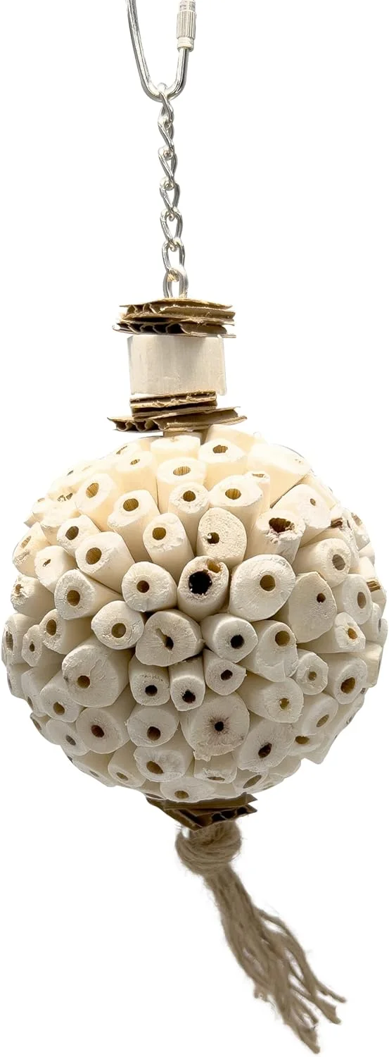 اسباب بازی پرنده ماندارین 5116 Sola Muncher بزرگ M&M - دست ساز، قابل خرد کردن، جویدنی، گرفتنی، آویز قفس اسباب بازی پرنده ماندارین 5116 Sola Muncher بزرگ M&M - دست ساز، قابل خرد کردن، جویدنی، گرفتنی، آویز قفس