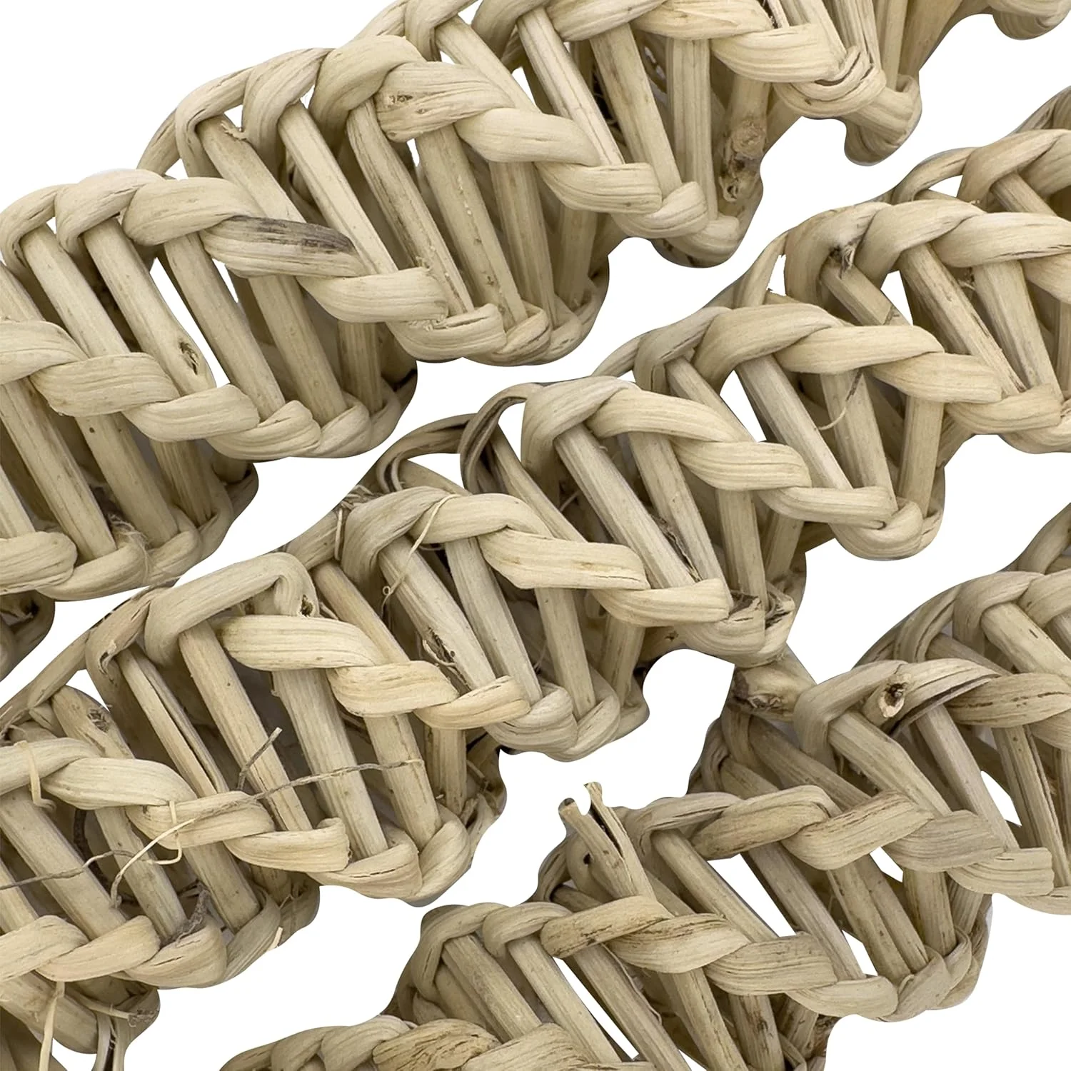 پیچک های بزرگ انگور 5309 بسته 8 عددی - نردبان پا از جنس انگور بافته شده طبیعی، جویدن و شکستن آسان، دارای تکه های کوچک انگور فراوان، قرار دادن تشویقی های چوبی در داخل آن، عالی برای حیوانات خانگی کوچک و متوسط ​​مانند مرغ عشق و کوآکر