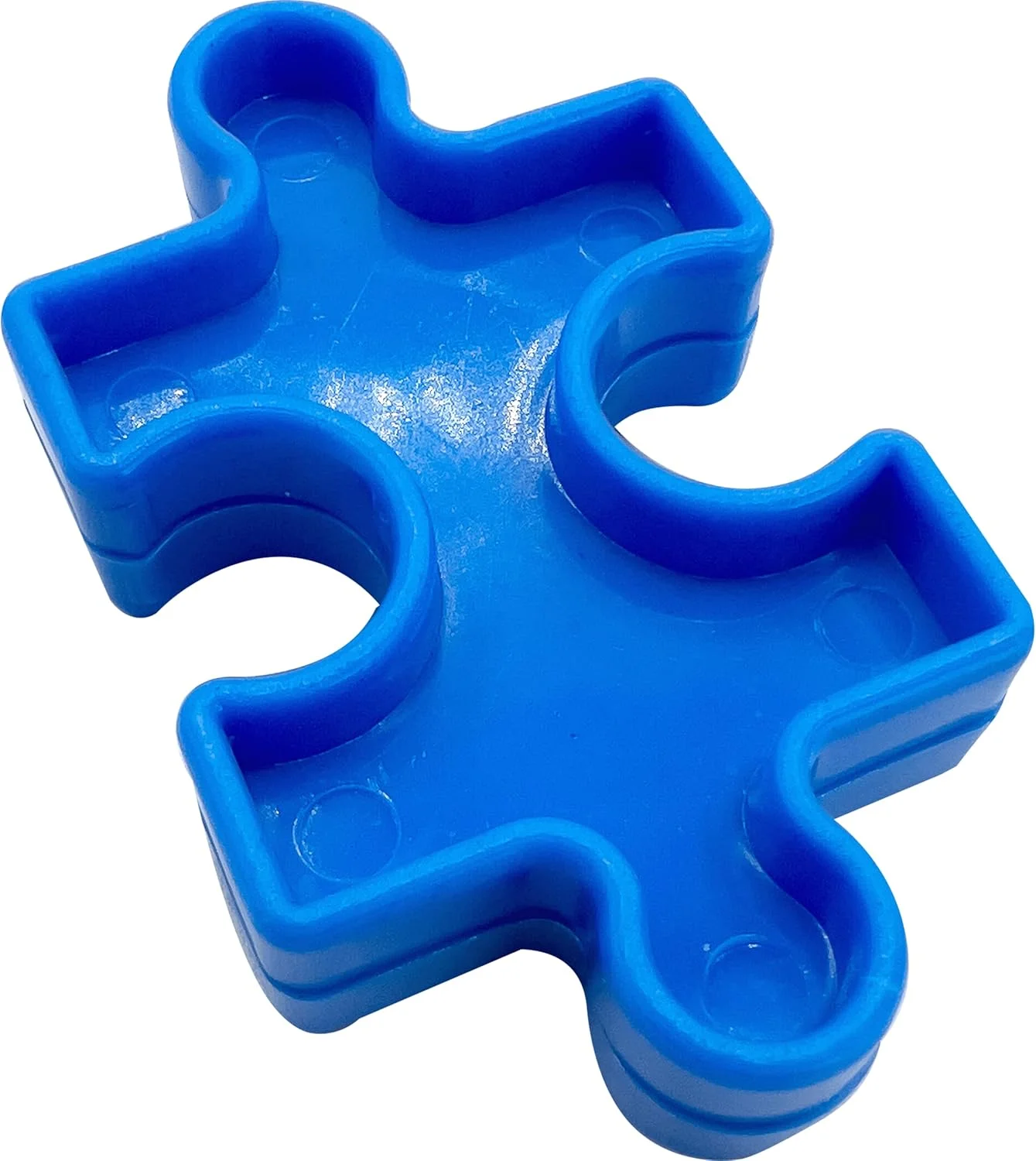 پازل پلاستیکی 3002 بسته 8 عددی از M&M - قطعات اسباب بازی پایی بادوام و رنگارنگ، لبه های صاف، قابلیت اتصال به هم، سرگرم کننده برای پاها، ایده آل برای حیوانات خانگی کوچک