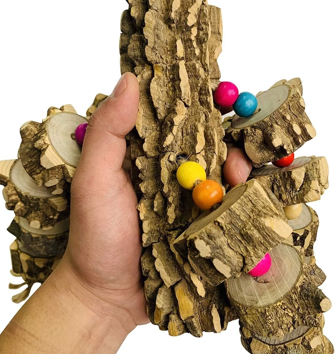 اسباب بازی بزرگ طوطی LIENJAER، اسباب بازی های جویدنی پرنده چوبی طبیعی، قفس طوطی، تاب بازی آویز برای طوطی های خاکستری آفریقایی، ماکائو، کاکادو، اکلکتوس، طوطی های آمازون اسباب بازی بزرگ طوطی LIENJAER، اسباب بازی های جویدنی پرنده چوبی طبیعی، قفس طوطی، تاب بازی آویز برای طوطی های خاکستری آفریقایی، ماکائو، کاکادو، اکلکتوس، طوطی های آمازون