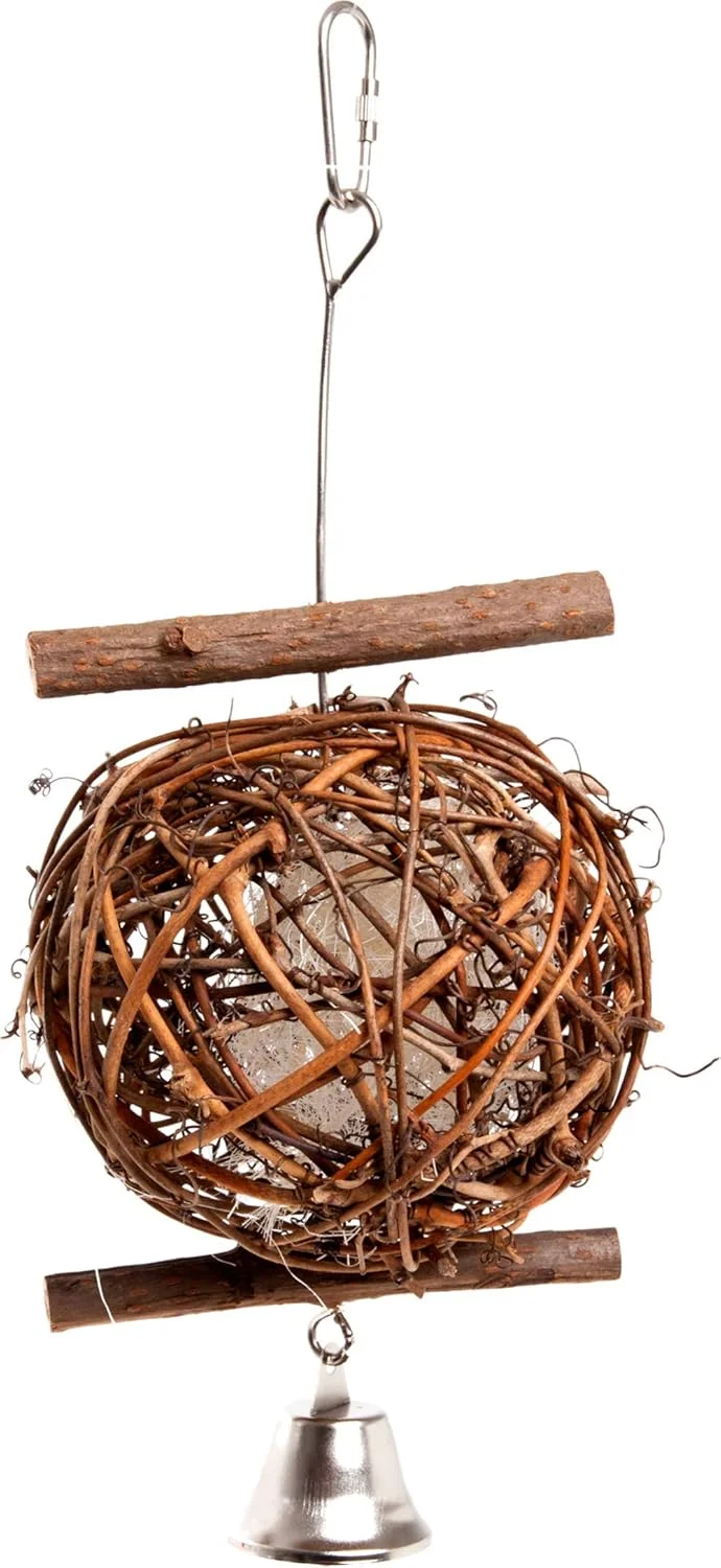 توپ چوبی پرندگان کارلی قطر 50 میلی متر توپ چوبی پرندگان کارلی قطر 50 میلی متر