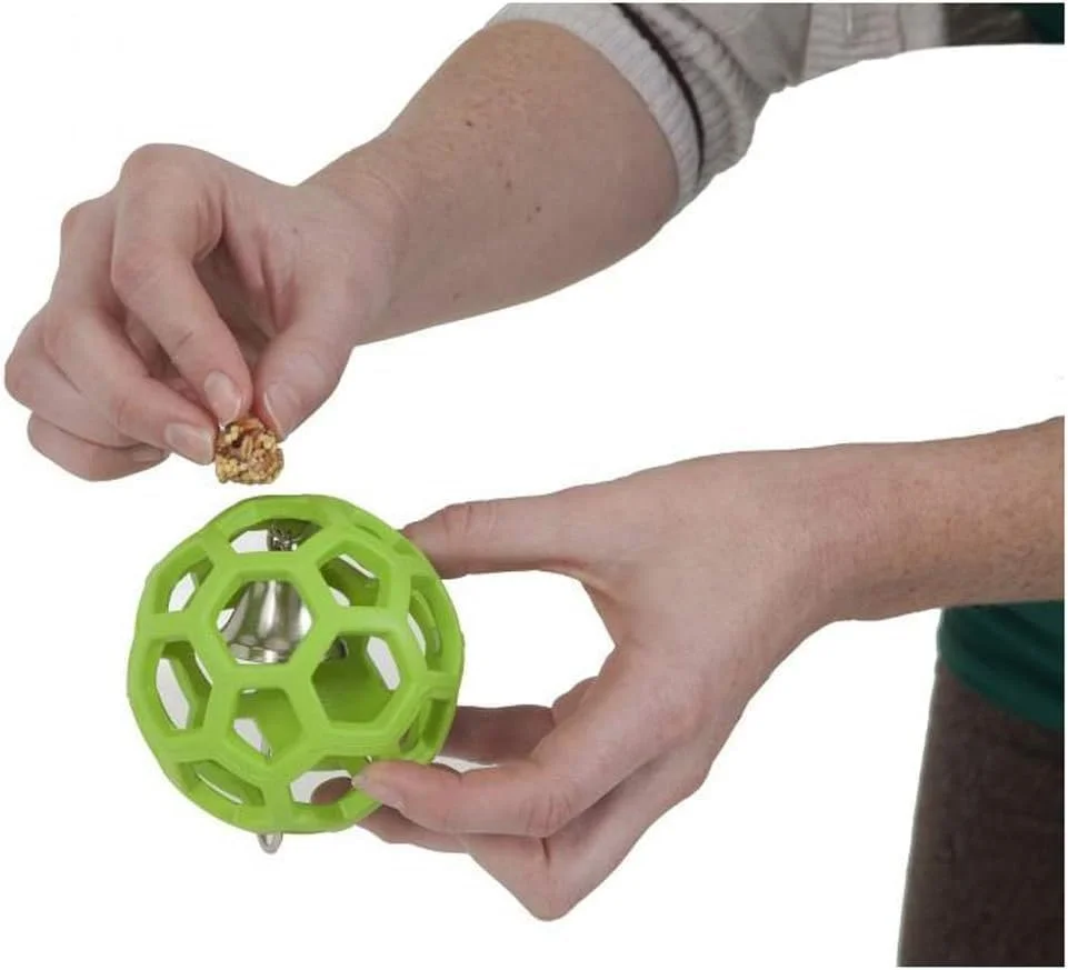 اسباب بازی پرنده رولی Hol-ee Activitoys شرکت JW Pet (رنگ ممکن است متفاوت باشد)