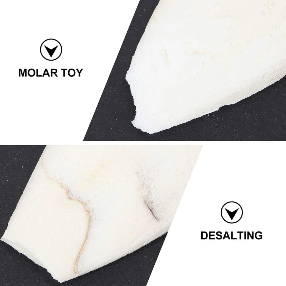 JOPESA بسته 10 عددی اسباب بازی جویدنی پرنده، استخوان ماهی مرکب بدون نمک، اسباب بازی دندان درآوردن و ساییدن پرندگان خانگی برای طوطی های کوچک، مرغ عشق ها، عروس هلندی ها، باجریگارها/6