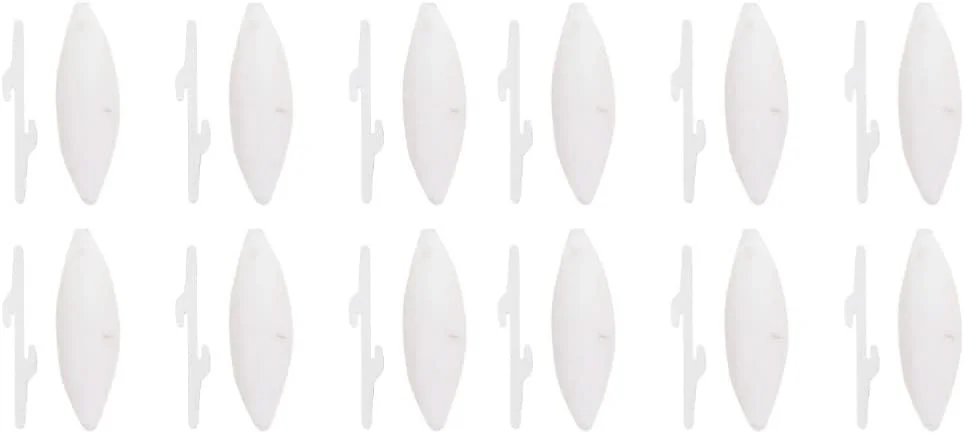 استخوان کف دریا مخصوص پرندگان به همراه نگهدارنده - 12 عدد استخوان کف دریا برای طوطی های کوتوله، استخوان جویدنی ماهی مرکب، استخوان طبیعی برای پرندگان، طوطی های کوتوله، همه طوطی ها، مرغ عشق، طوطی های کوچک