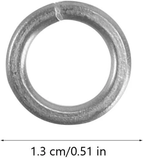 حلقه پای پرنده جنریک - 6 عدد حلقه پا برای طوطی، لوازم جانبی آموزش پرنده برای طوطی ها