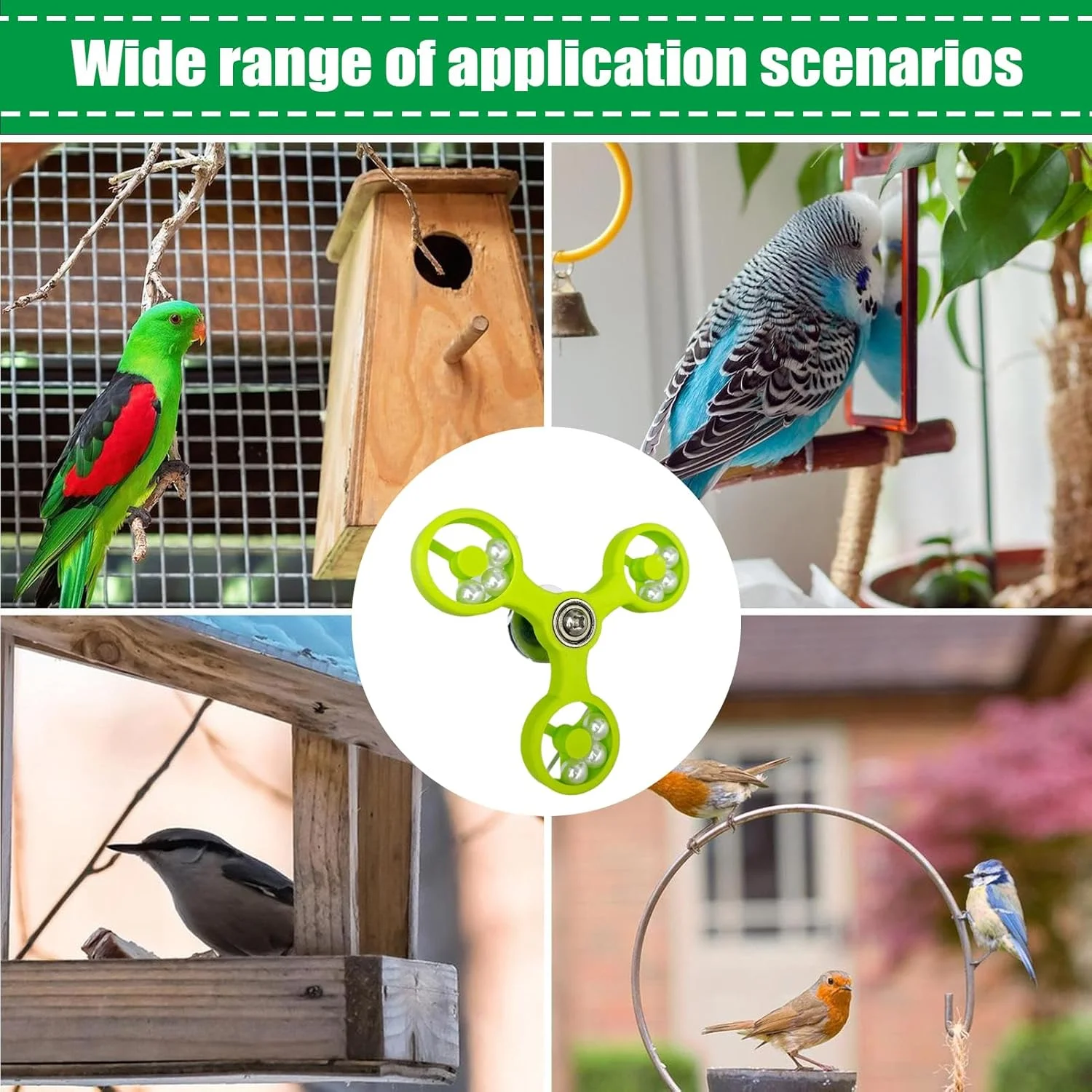 اسباب بازی پرندگان برای طوطی ها - فعالیت غنی سازی پرندگان مقاوم در برابر گاز گرفتن | چرخ چرخشی اسباب بازی طوطی - برای عروس هلندی، کانور، مرغ عشق، باجریگار و مرغ عشق اسباب بازی پرندگان برای طوطی ها - فعالیت غنی سازی پرندگان مقاوم در برابر گاز گرفتن | چرخ چرخشی اسباب بازی طوطی - برای عروس هلندی، کانور، مرغ عشق، باجریگار و مرغ عشق