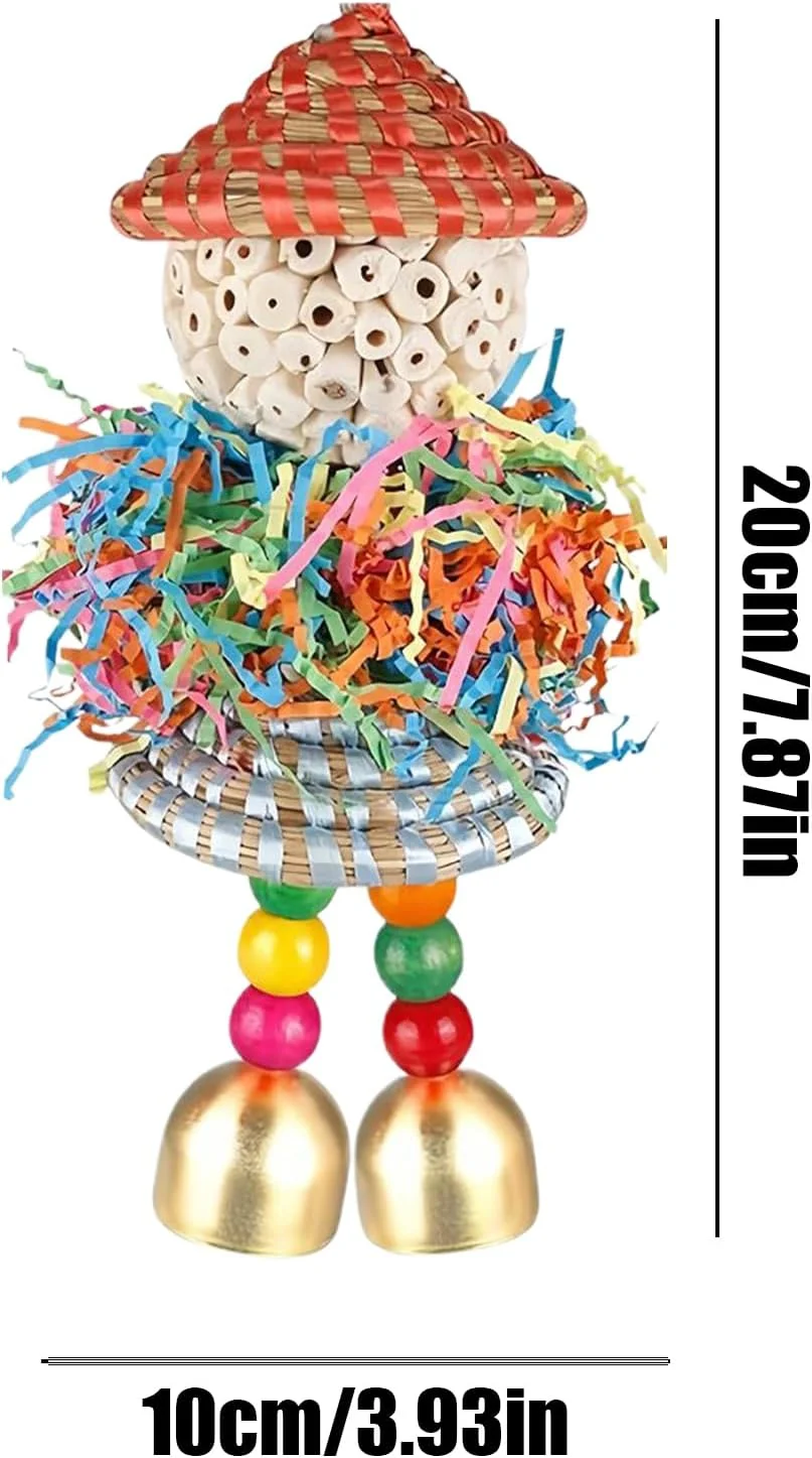 اسباب بازی های جستجوی غذا برای پرندگان - اسباب بازی های خرد کردنی پرندگان - توپ جویدنی برای قفس کاکادو، فنچ، عروس هلندی، قناری، مرغ عشق، ماکائو، طوطی اسباب بازی های جستجوی غذا برای پرندگان - اسباب بازی های خرد کردنی پرندگان - توپ جویدنی برای قفس کاکادو، فنچ، عروس هلندی، قناری، مرغ عشق، ماکائو، طوطی