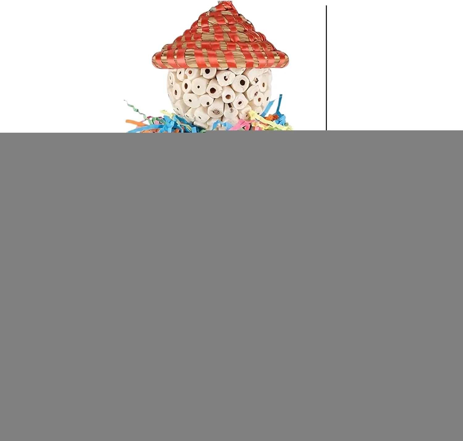 اسباب بازی های جستجوی غذا برای پرندگان | 2 عدد اسباب بازی خرد کردنی برای پرندگان | توپ محرک برای فنچ، ماکائو، عروس هلندی، طوطی، قناری، کاکادو - آموزش قفس