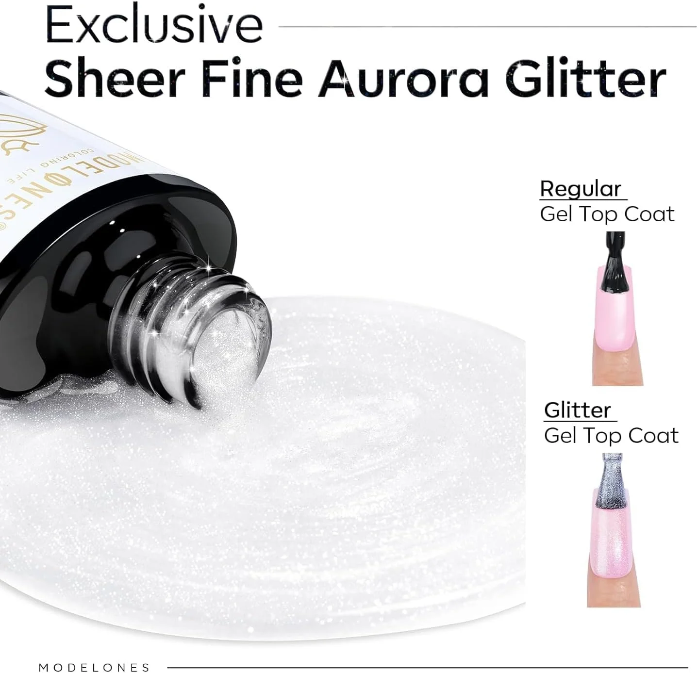 تاپ کت ژل اکلیلی مدلونز، روکش ژل اکلیلی سفید شفق قطبی فوق العاده ظریف، براق و درخشان، ماندگاری طولانی، خیساندن، ناخن های صدفی براق، هدیه هنر ناخن مانیکور برای زنان و دختران تاپ کت ژل اکلیلی مدلونز، روکش ژل اکلیلی سفید شفق قطبی فوق العاده ظریف، براق و درخشان، ماندگاری طولانی، خیساندن، ناخن های صدفی براق، هدیه هنر ناخن مانیکور برای زنان و دختران