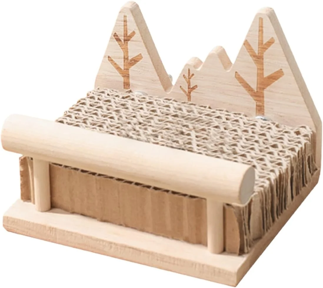 اسباب بازی پرنده، اسباب بازی چوبی نشیمنگاه پرنده برای قفس، پایه بازی چوبی برای ساخت، خرد کردن، آموزش، لوازم جانبی نشیمنگاه قفس داخلی و خارجی