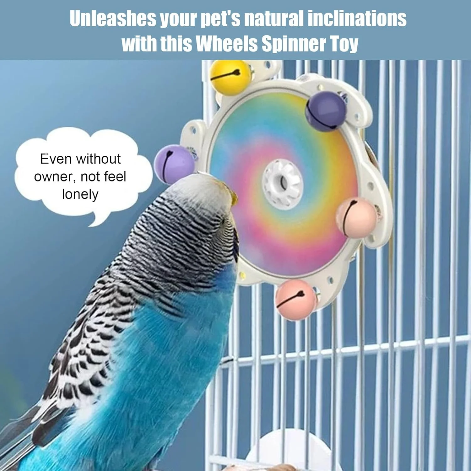 اسباب بازی پرندگان | اسباب بازی چرخشی پرنده برای قفس، پازل جویدنی سرگرم کننده و همراهی برای ایوان، باغ، بالکن، لبه پنجره، عروس هلندی، لوریکیت، مرغ عشق اسباب بازی پرندگان | اسباب بازی چرخشی پرنده برای قفس، پازل جویدنی سرگرم کننده و همراهی برای ایوان، باغ، بالکن، لبه پنجره، عروس هلندی، لوریکیت، مرغ عشق