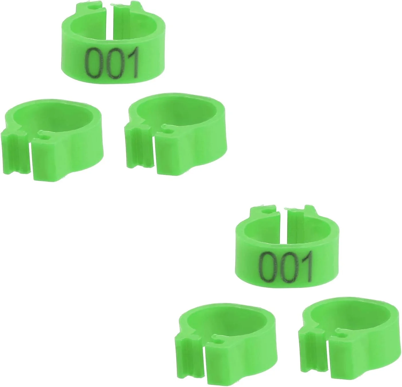 فافهیسی بسته 100 عددی حلقه پای پرندگان بالغ پلاستیکی شماره دار 8 میلی متری 001-100 (سبز) فافهیسی بسته 100 عددی حلقه پای پرندگان بالغ پلاستیکی شماره دار 8 میلی متری 001-100 (سبز)