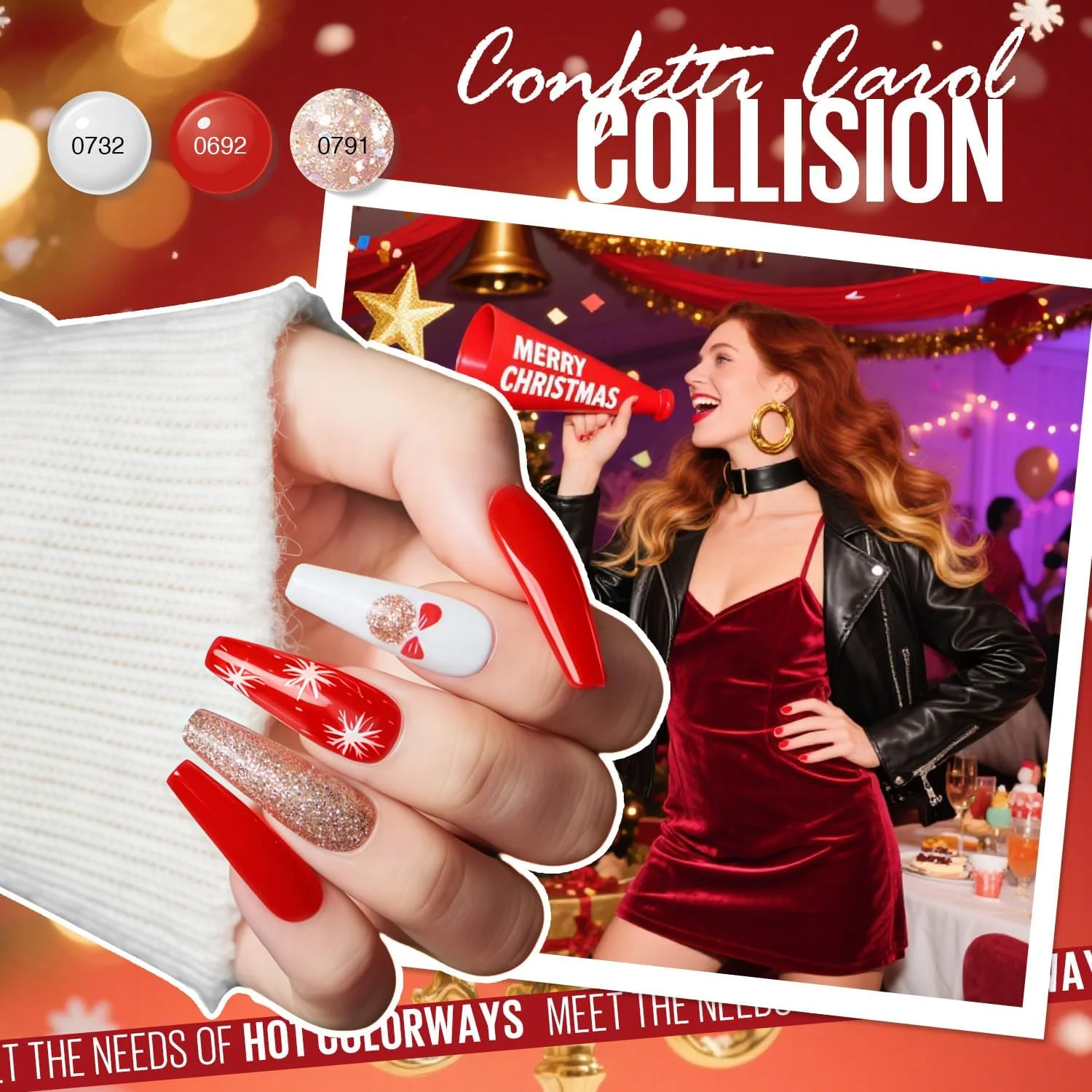 ست لاک ژل ۴۶ عددی MEFA، شامل ۴۲ رنگ لاک ژل مناسب تمام فصول، ست مبتدی رنگارنگ با لاک پایه و لاک تاپ براق/مات/اکلیلی، مناسب طراحی ناخن، مانیکور، هدیه DIY سالن برای دختران