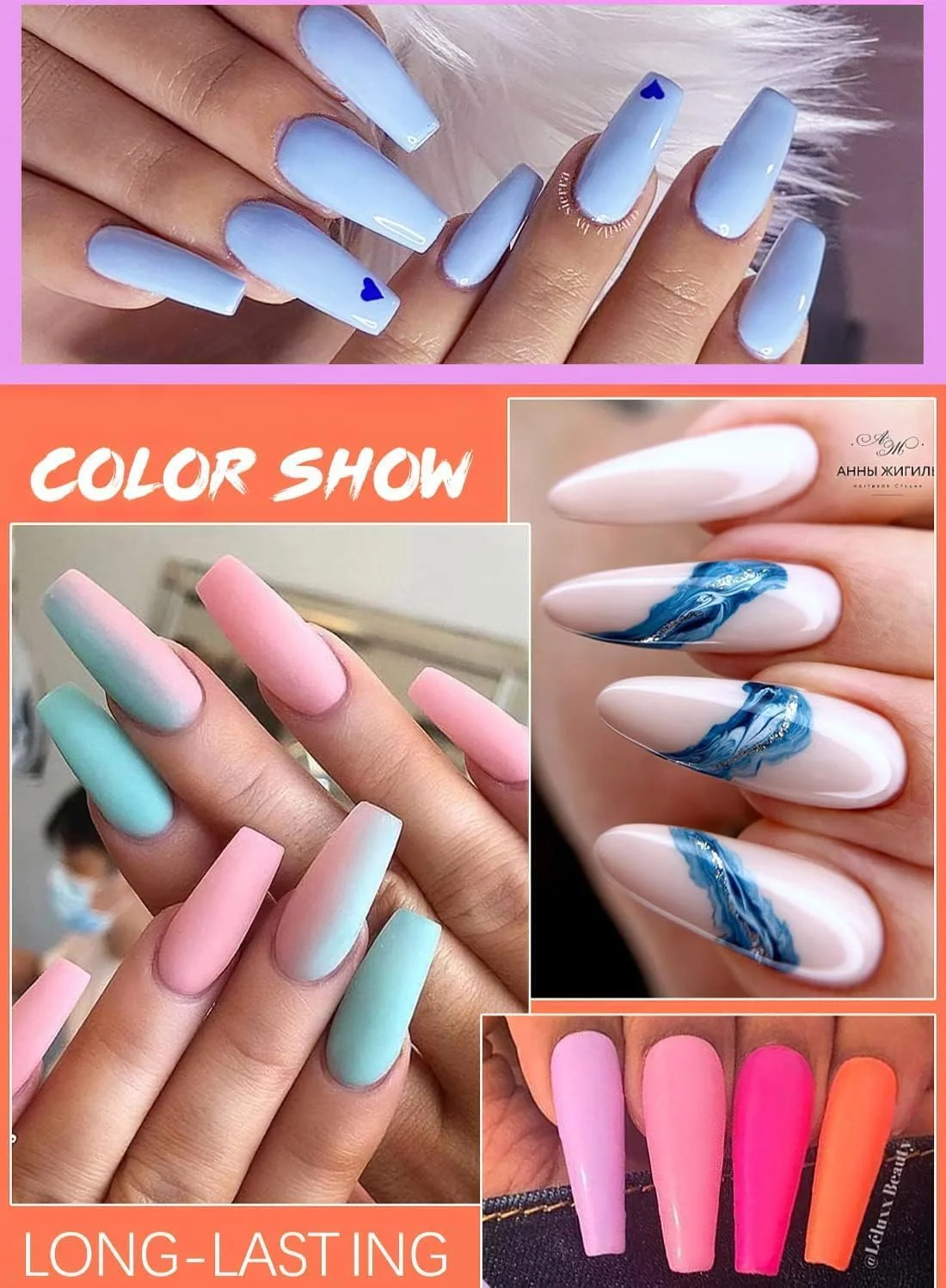 ست لاک ژل گوریم 23 عددی، شامل 20 رنگ لاک ژل، ژل بیس، تاپ کت و تاپ کت مات برای طراحی ناخن، مناسب سالن های آرایشی بانوان، شماره 3#، کیت لاک ژل سالم و سازگار با محیط زیست ست لاک ژل گوریم 23 عددی، شامل 20 رنگ لاک ژل، ژل بیس، تاپ کت و تاپ کت مات برای طراحی ناخن، مناسب سالن های آرایشی بانوان، شماره 3#، کیت لاک ژل سالم و سازگار با محیط زیست