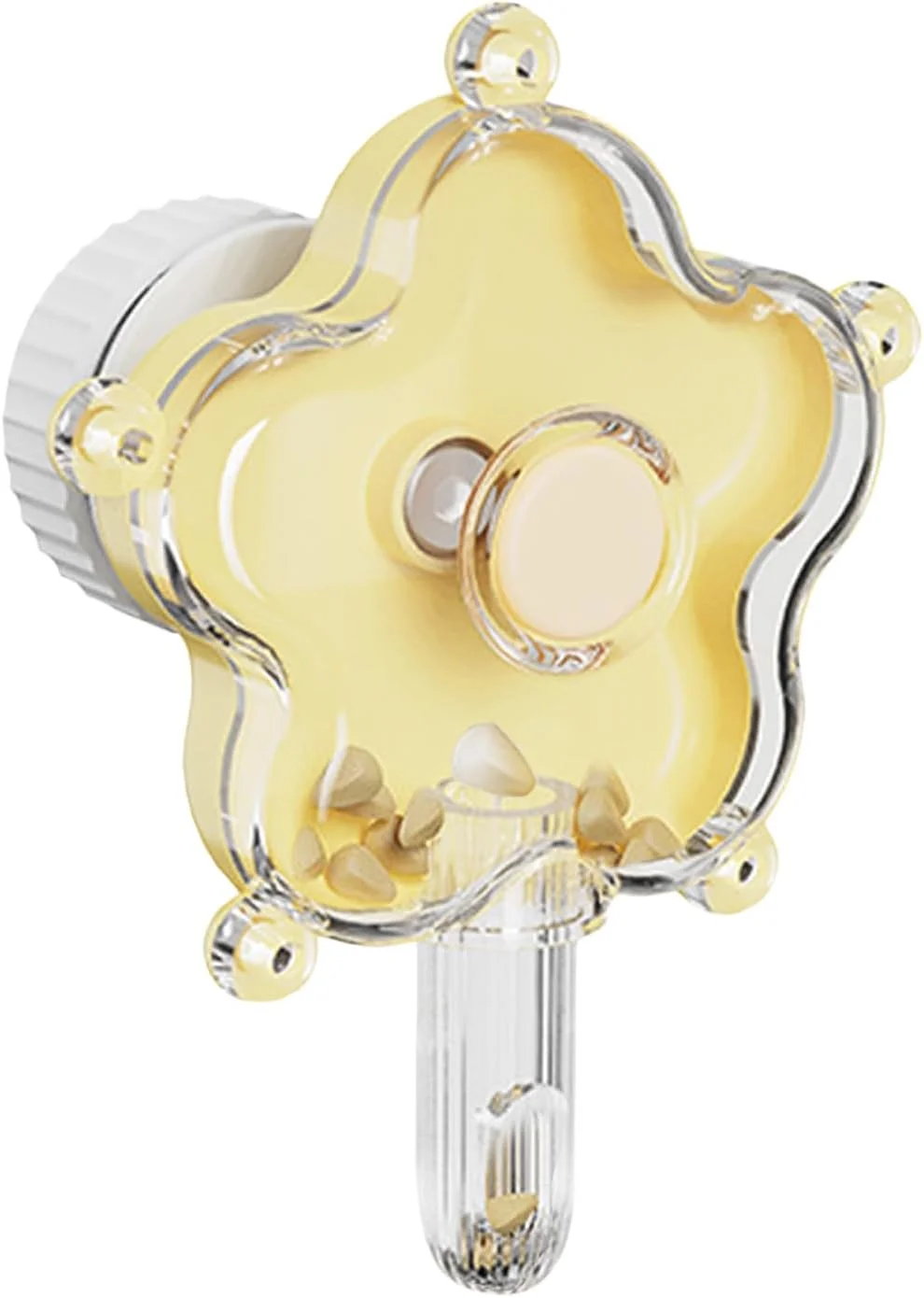 اسباب بازی های تغذیه پرندگان - لوازم جانبی قفس چرخشی - فیدر قفس گل - برای تحریک ذهنی و تمرین در زمان تنهایی در خانه، فضای غنی سازی و مدیریت رفتار