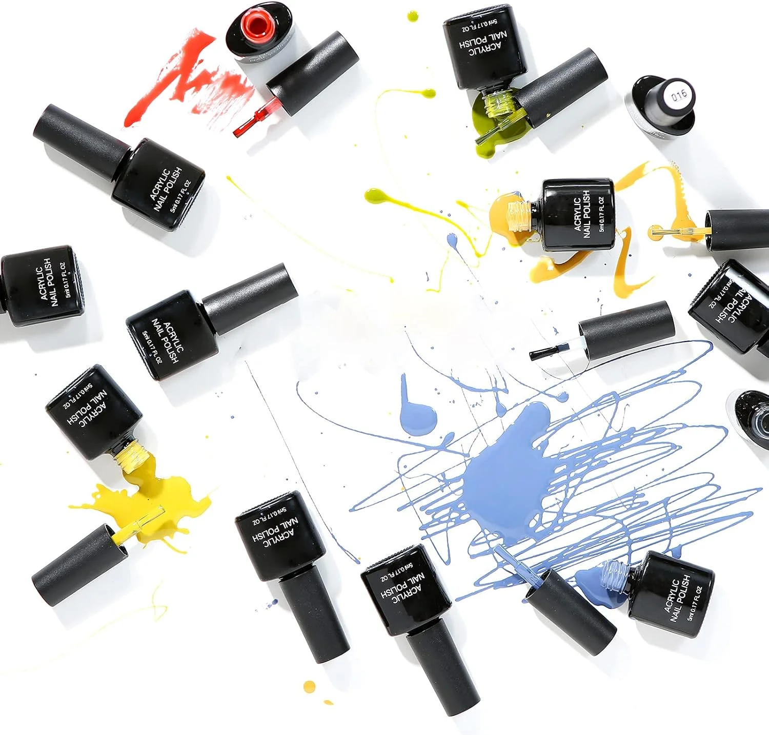 ست لاک ناخن عمومی، کیت ژل 43 تکه با پوشش نهایی مات و براق، مناسب برای خانم ها