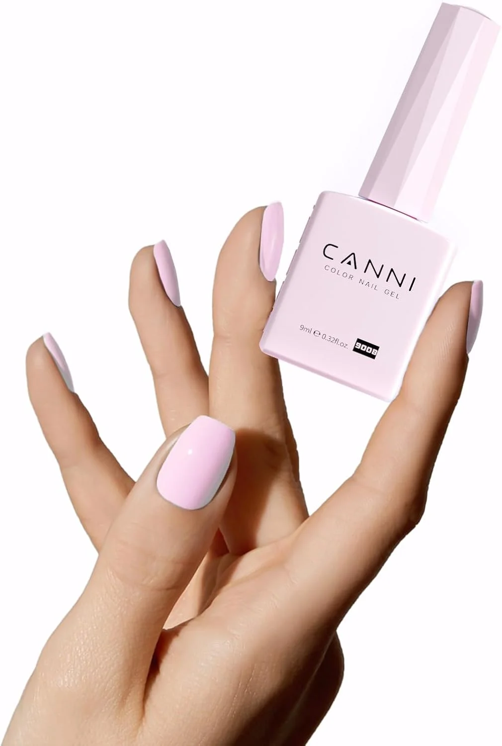 لاک ژل صورتی روشن CANNI، 1 عدد لاک ژل صورتی ملایم با رنگ پاستیلی و براق، مناسب مانیکور ناخن در سالن و استفاده شخصی لاک ژل صورتی روشن CANNI، 1 عدد لاک ژل صورتی ملایم با رنگ پاستیلی و براق، مناسب مانیکور ناخن در سالن و استفاده شخصی