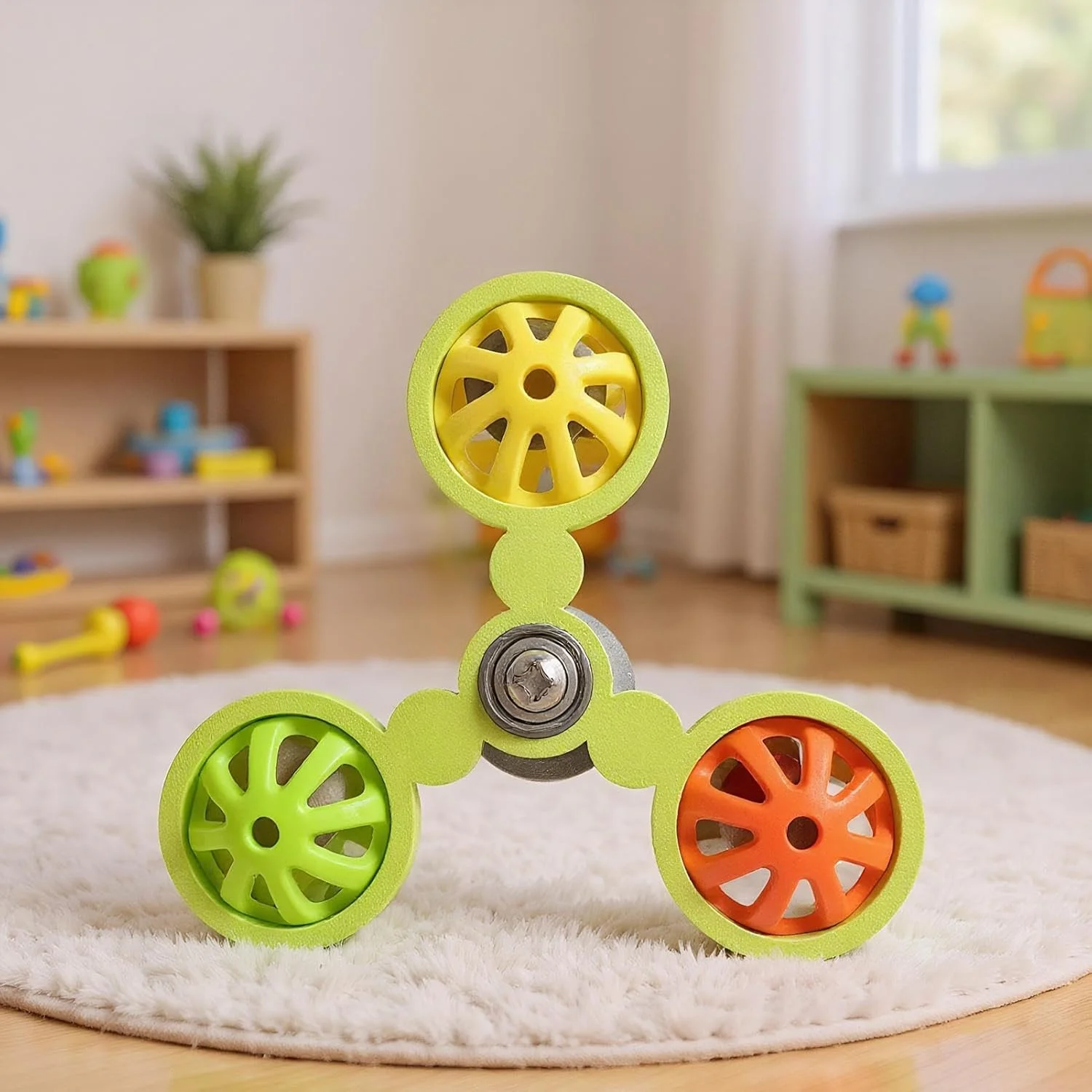 اسباب بازی پرنده، توپ آسیاب بادی چرخشی رنگارنگ برای قفس | اسباب بازی های آموزشی حیوانات خانگی لوازم جانبی قفس برای عروس هلندی، کانور، ماکائو، تمرین، بازی، سرگرمی و غنی سازی کاکادو