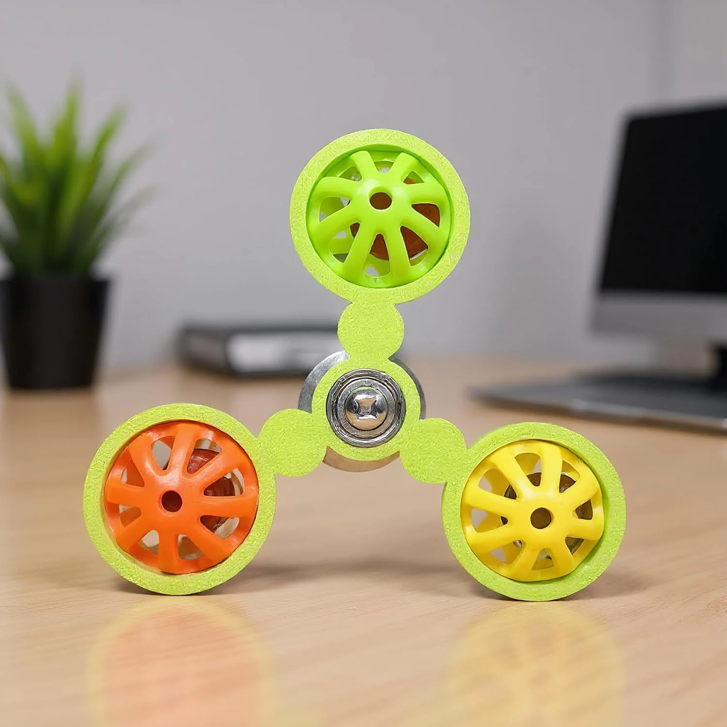 اسباب بازی پرنده، توپ آسیاب بادی چرخشی رنگارنگ برای قفس | اسباب بازی های آموزشی حیوانات خانگی لوازم جانبی قفس برای عروس هلندی، کانور، ماکائو، تمرین، بازی، سرگرمی و غنی سازی کاکادو