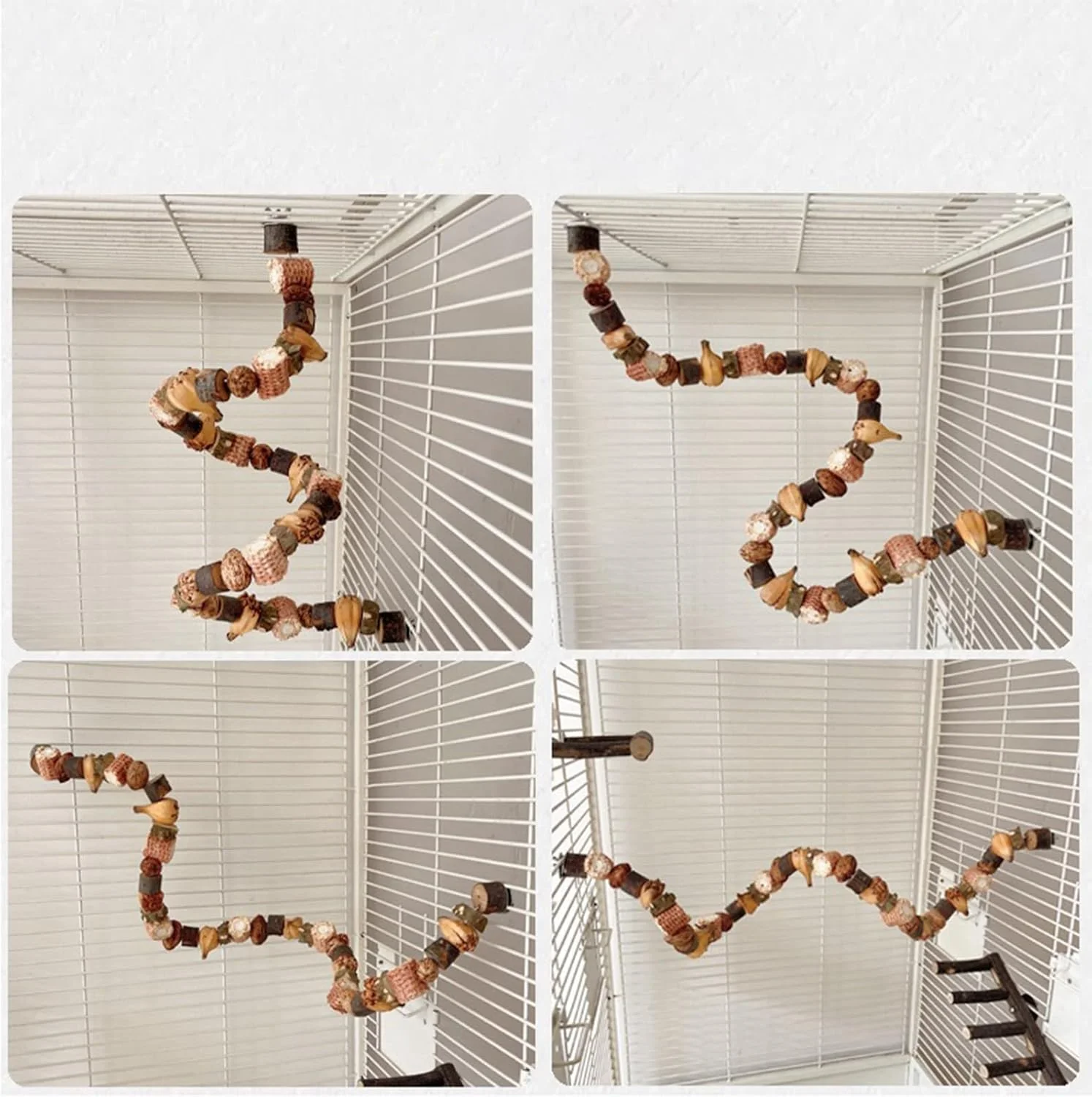 اسباب بازی پرنده طوطی، مجموعه اسباب بازی آویزان جویدنی پرنده، اسباب بازی طوطی - اسباب بازی جویدنی و پاره کردنی چوبی طبیعی برای پرندگان متوسط، اسباب بازی های آویزان قفسی اسباب بازی پرنده طوطی، مجموعه اسباب بازی آویزان جویدنی پرنده، اسباب بازی طوطی - اسباب بازی جویدنی و پاره کردنی چوبی طبیعی برای پرندگان متوسط، اسباب بازی های آویزان قفسی