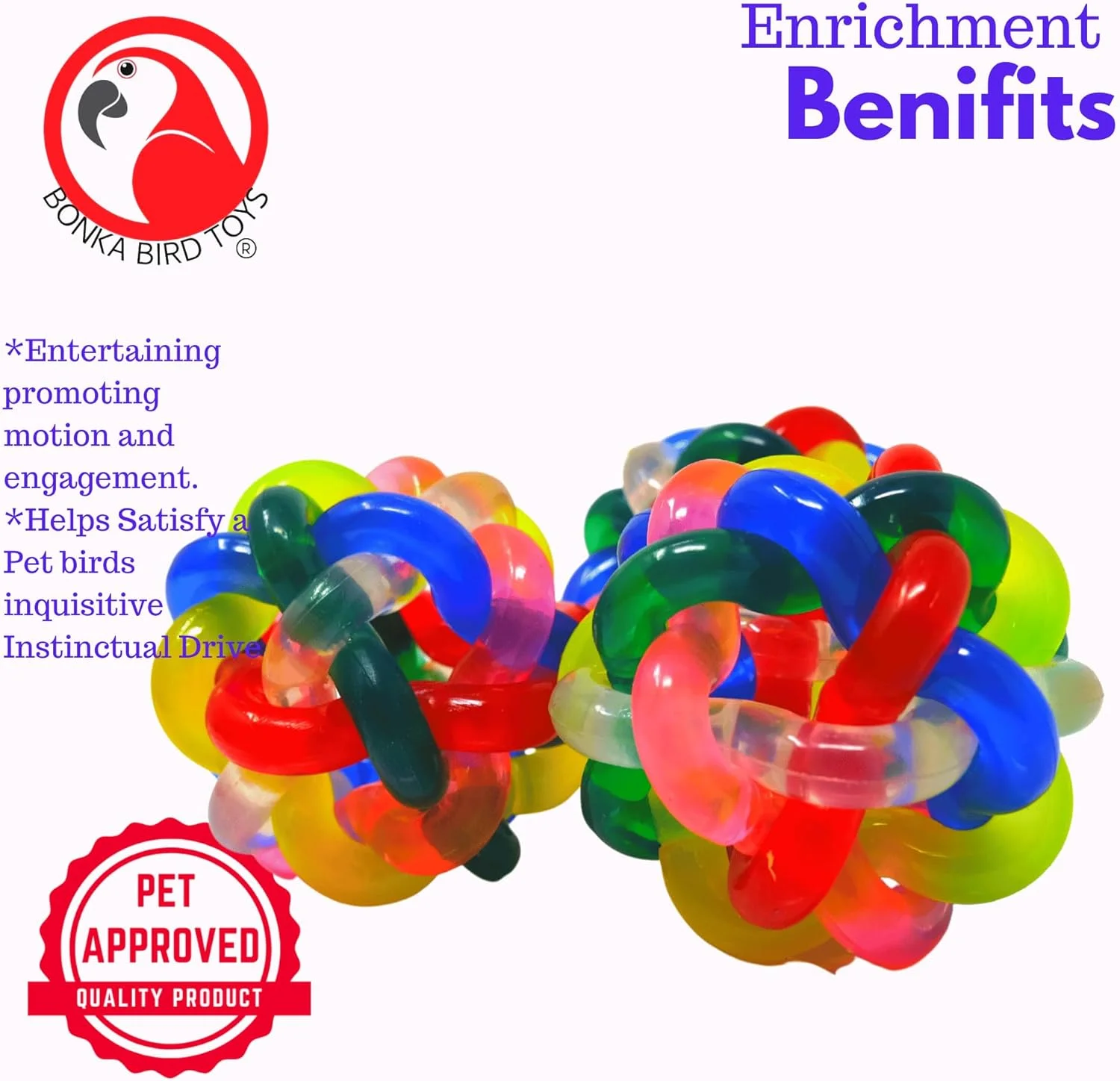 بسته 3 عددی اسباب بازی توپی ویبلی Bonka Bird Toys 2013، سایز 3 اینچ، مناسب طوطی، گربه، سگ، کودکان، هدیه مهمانی، بازی پرشی و کاردستی بسته 3 عددی اسباب بازی توپی ویبلی Bonka Bird Toys 2013، سایز 3 اینچ، مناسب طوطی، گربه، سگ، کودکان، هدیه مهمانی، بازی پرشی و کاردستی