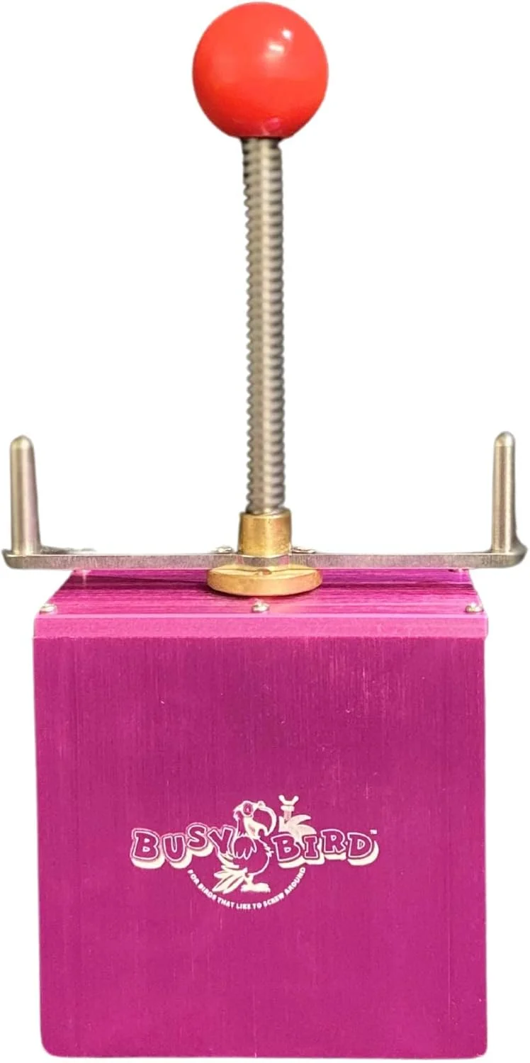 اسباب بازی پرنده Busy Bird | Ele-Waiter، اسباب بازی جستجوی غذا برای پرندگان - بازوی هلیکوپتری آسانسور را تنظیم می کند تا خوراکی ها نمایان شوند - 100% فلزی، بازی فکری نهایی برای پرندگان متوسط تا خیلی بزرگ اسباب بازی پرنده Busy Bird | Ele-Waiter، اسباب بازی جستجوی غذا برای پرندگان - بازوی هلیکوپتری آسانسور را تنظیم می کند تا خوراکی ها نمایان شوند - 100% فلزی، بازی فکری نهایی برای پرندگان متوسط تا خیلی بزرگ