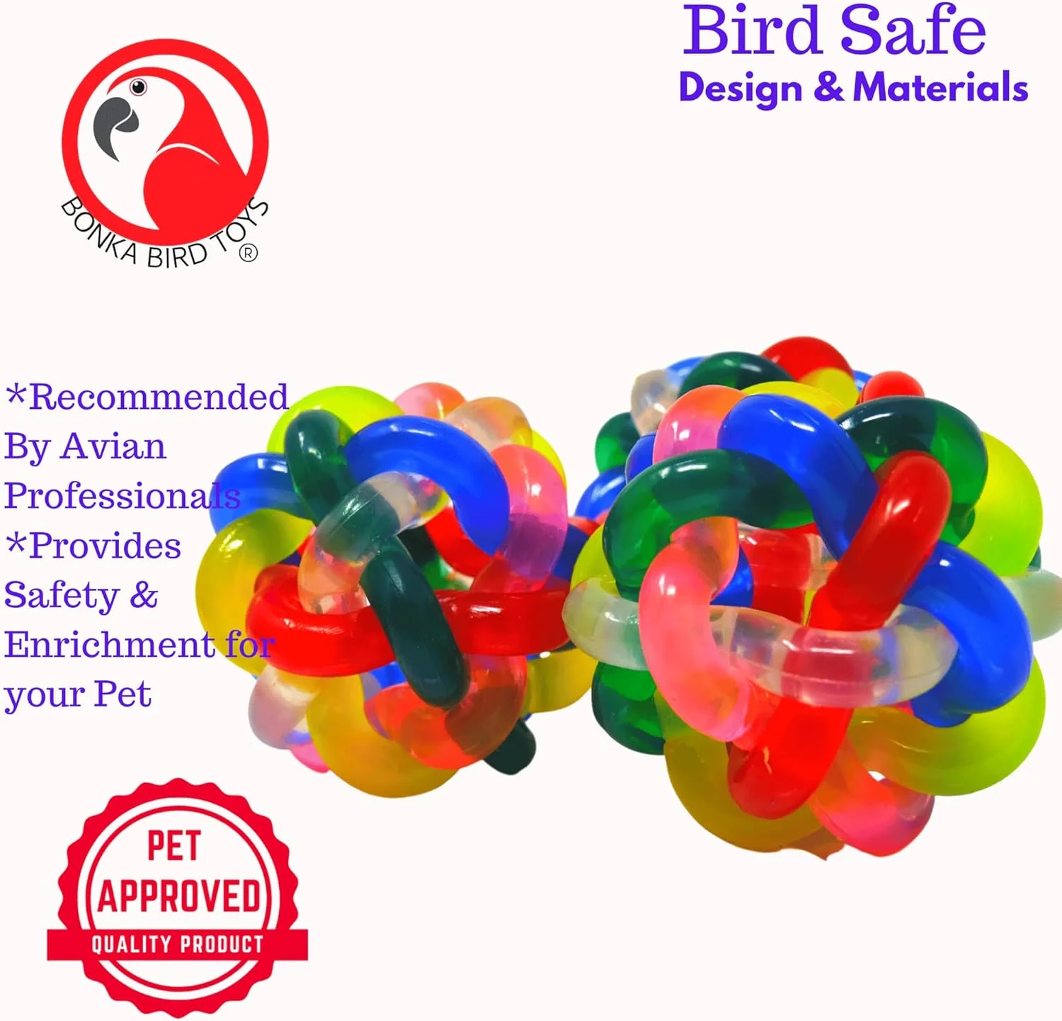 بسته 3 عددی اسباب بازی توپی ویبلی Bonka Bird Toys 2013، سایز 3 اینچ، مناسب طوطی، گربه، سگ، کودکان، هدیه مهمانی، بازی پرشی و کاردستی بسته 3 عددی اسباب بازی توپی ویبلی Bonka Bird Toys 2013، سایز 3 اینچ، مناسب طوطی، گربه، سگ، کودکان، هدیه مهمانی، بازی پرشی و کاردستی