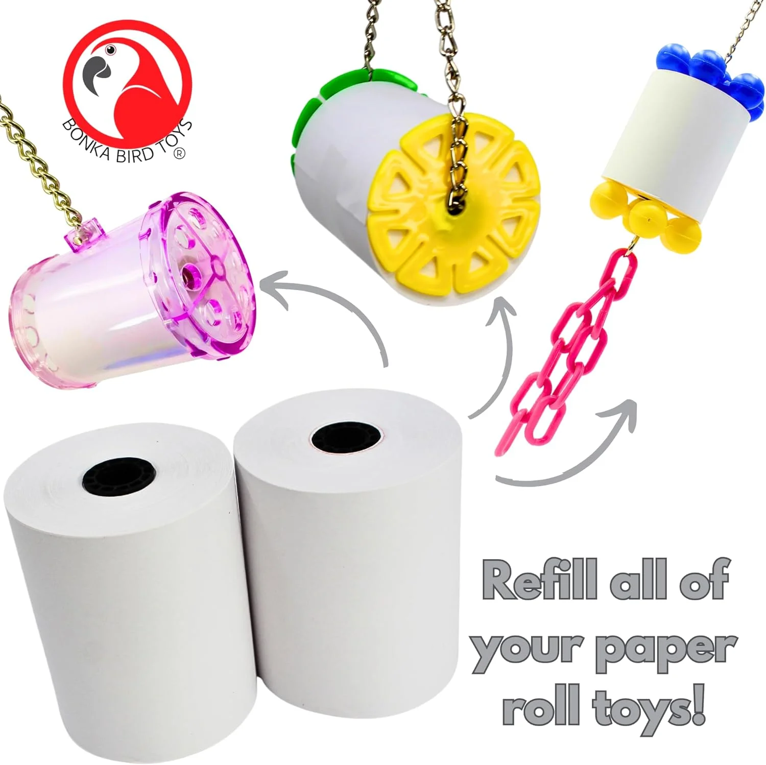 اسباب بازی پرندگان بونکا مدل 3135 بسته 2 عددی کاغذ خردکن بزرگ اسباب بازی پرندگان بونکا مدل 3135 بسته 2 عددی کاغذ خردکن بزرگ