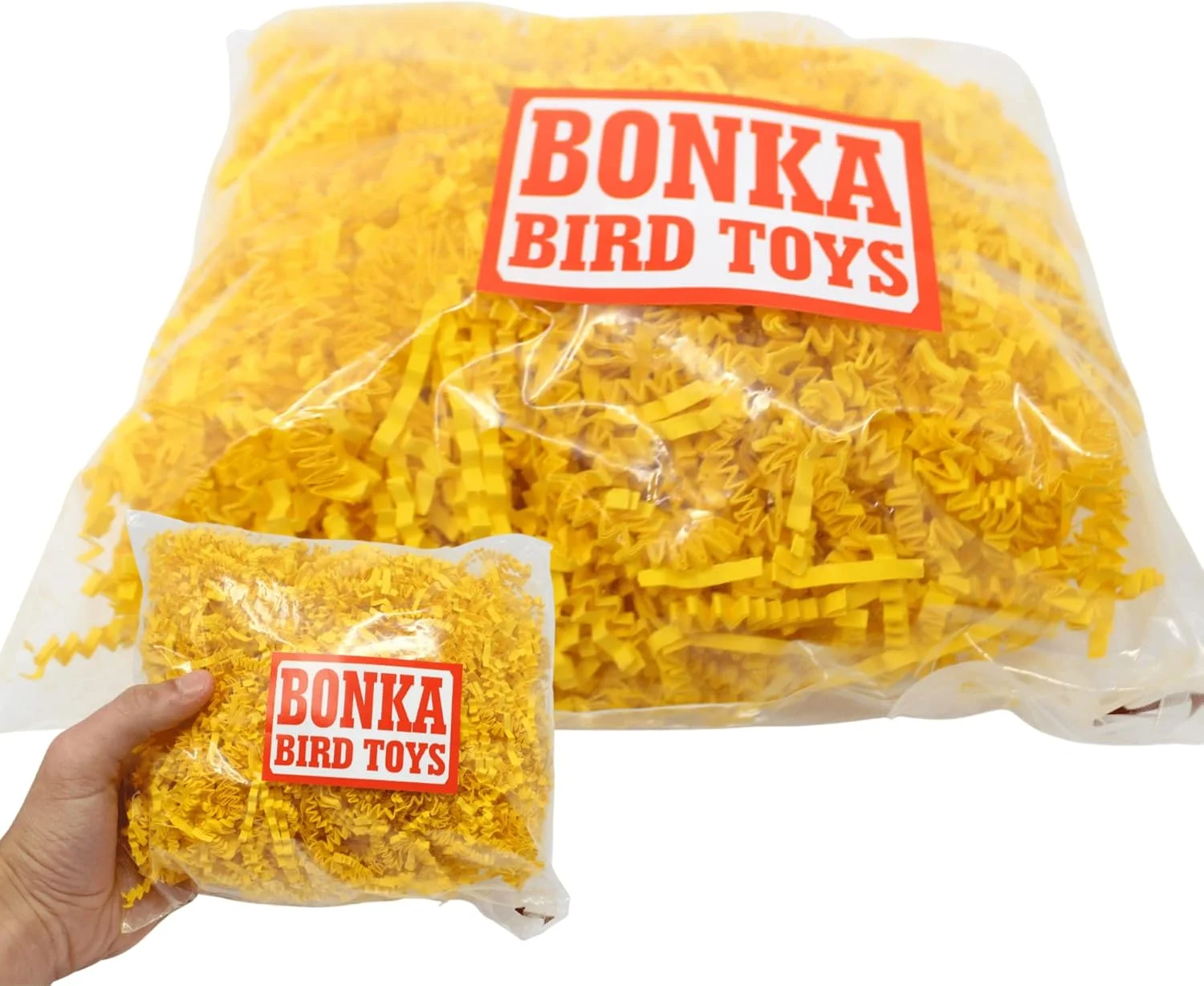 اسباب بازی پرندگان بونکا، کاغذ خرد شده رنگی برای جویدن، جستجو، لانه سازی، چند منظوره، پروژه های هنری، مناسب برای عروس هلندی، مرغ عشق، کانور، آمازون و سایر پرندگان مشابه (زرد) اسباب بازی پرندگان بونکا، کاغذ خرد شده رنگی برای جویدن، جستجو، لانه سازی، چند منظوره، پروژه های هنری، مناسب برای عروس هلندی، مرغ عشق، کانور، آمازون و سایر پرندگان مشابه (زرد)