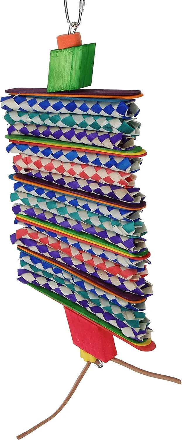 اسباب بازی پرنده بونکا، اسباب بازی خرد کردنی 4 مرحله ای Big Foamy Delight، چند رنگ 1078