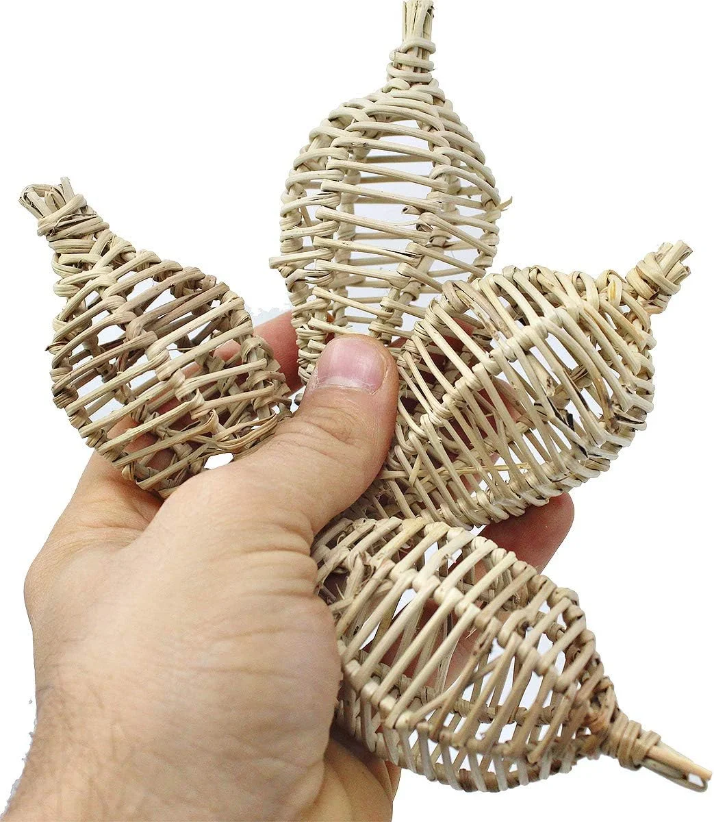 اسباب بازی پرندگان بونکا - 6 عدد فانوس تاک، قطعه اسباب بازی طوطی برای ساخت اسباب بازی های قفسی طوطی، طبیعی و جویدنی اسباب بازی پرندگان بونکا - 6 عدد فانوس تاک، قطعه اسباب بازی طوطی برای ساخت اسباب بازی های قفسی طوطی، طبیعی و جویدنی