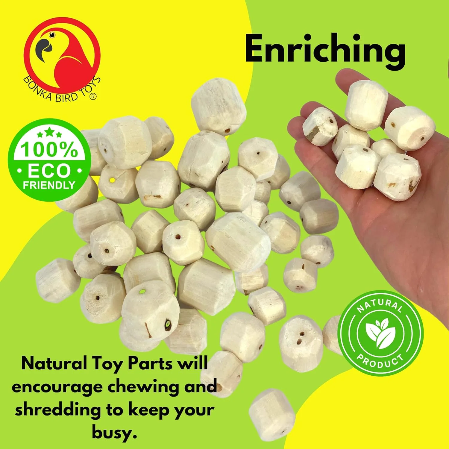 اسباب بازی پرندگان بونکا مدل 3383 بسته 24 عددی سنگ های سولا، قطعه ای برای ساخت اسباب بازی، جویدنی طبیعی و خوراکی برای طوطی برزیلی، عروس هلندی، مرغ عشق و سایر پرندگان با اندازه مشابه اسباب بازی پرندگان بونکا مدل 3383 بسته 24 عددی سنگ های سولا، قطعه ای برای ساخت اسباب بازی، جویدنی طبیعی و خوراکی برای طوطی برزیلی، عروس هلندی، مرغ عشق و سایر پرندگان با اندازه مشابه