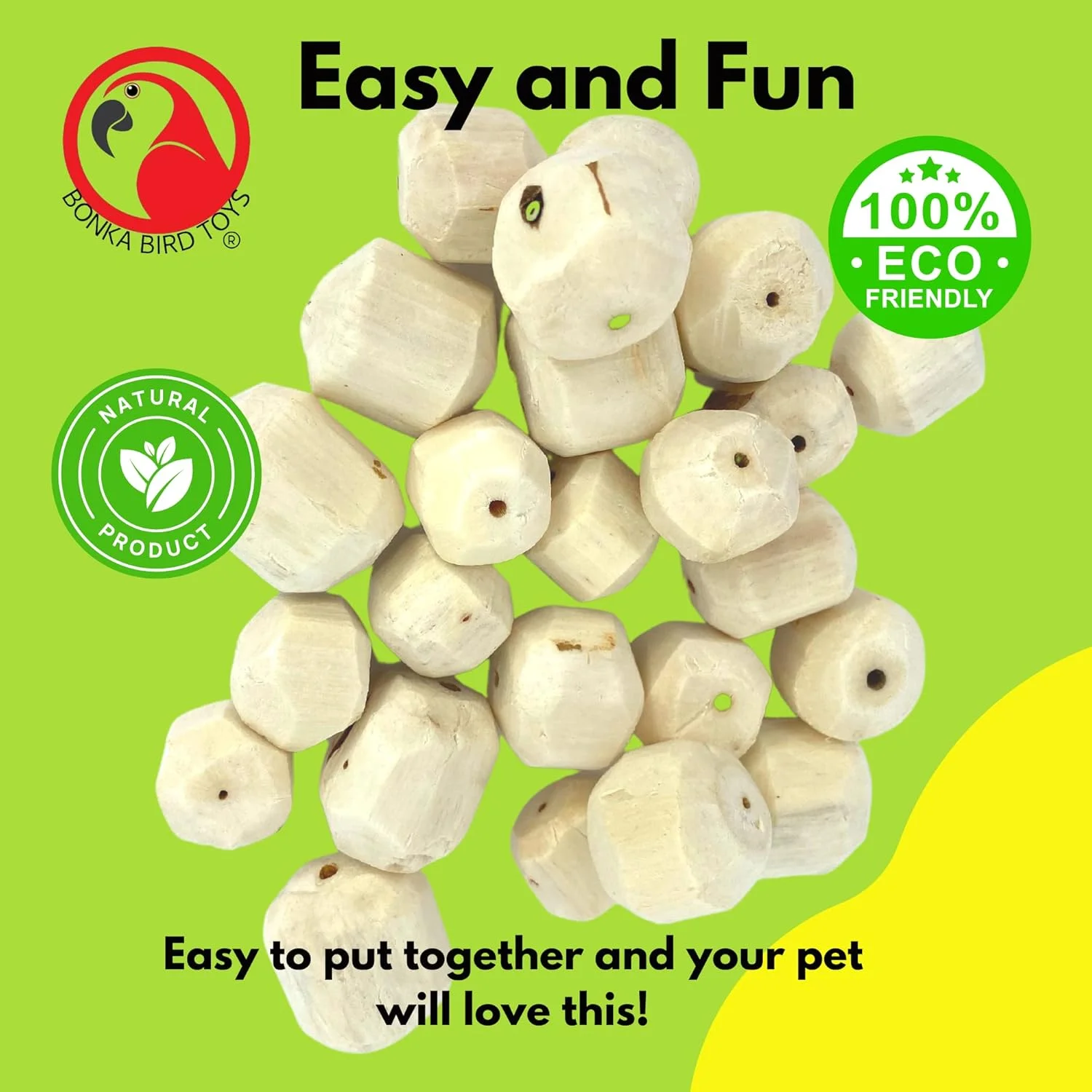 اسباب بازی پرندگان بونکا مدل 3383 بسته 24 عددی سنگ های سولا، قطعه ای برای ساخت اسباب بازی، جویدنی طبیعی و خوراکی برای طوطی برزیلی، عروس هلندی، مرغ عشق و سایر پرندگان با اندازه مشابه اسباب بازی پرندگان بونکا مدل 3383 بسته 24 عددی سنگ های سولا، قطعه ای برای ساخت اسباب بازی، جویدنی طبیعی و خوراکی برای طوطی برزیلی، عروس هلندی، مرغ عشق و سایر پرندگان با اندازه مشابه