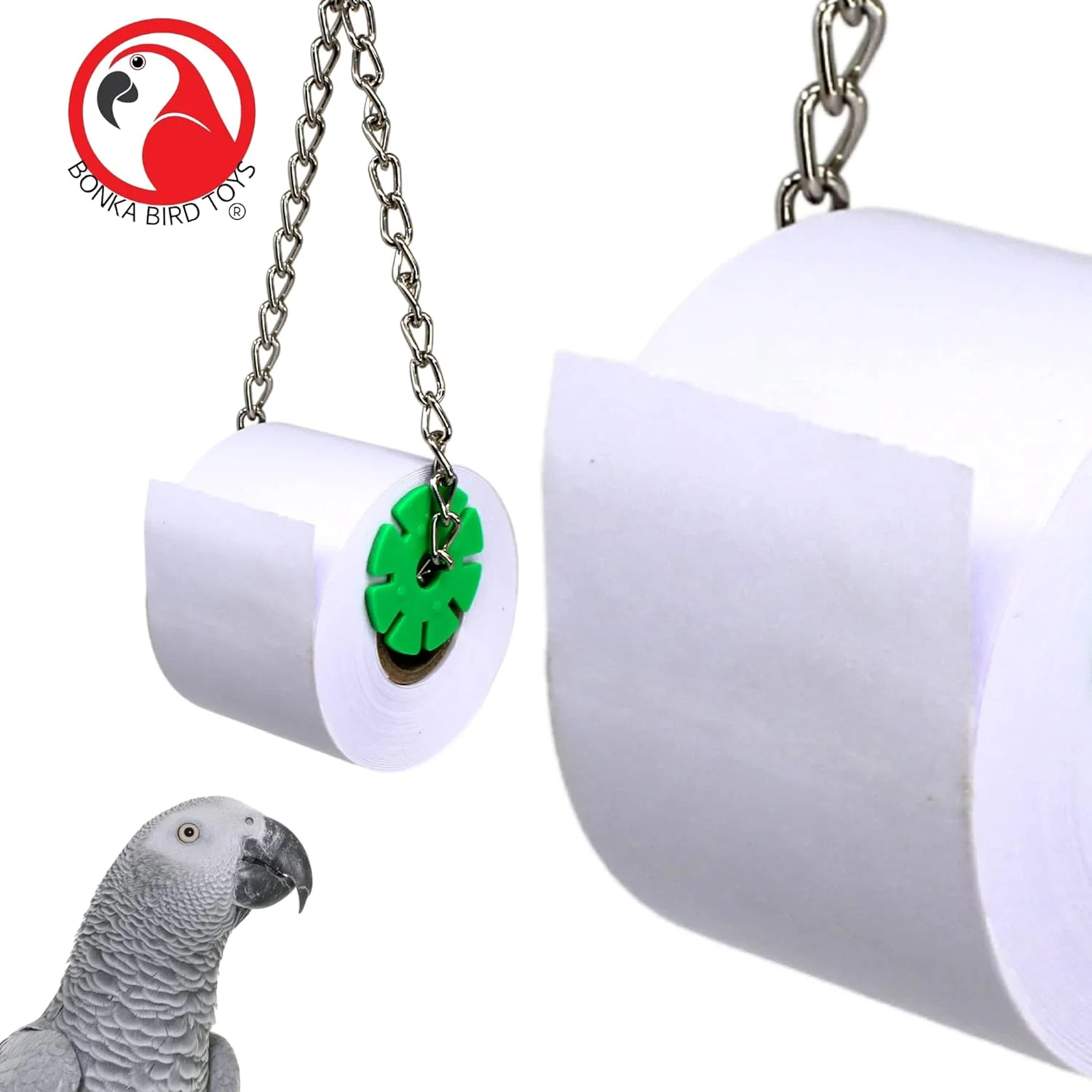 اسباب بازی پرندگان Bonka Bird Toys 2310 Mini Shred Roller، رول کاغذی جویدنی آویزان برای جستجوی غذا، دیسک های پلاستیکی، مناسب برای عروس هلندی، مرغ عشق، کانور و سایر پرندگان با اندازه مشابه اسباب بازی پرندگان Bonka Bird Toys 2310 Mini Shred Roller، رول کاغذی جویدنی آویزان برای جستجوی غذا، دیسک های پلاستیکی، مناسب برای عروس هلندی، مرغ عشق، کانور و سایر پرندگان با اندازه مشابه