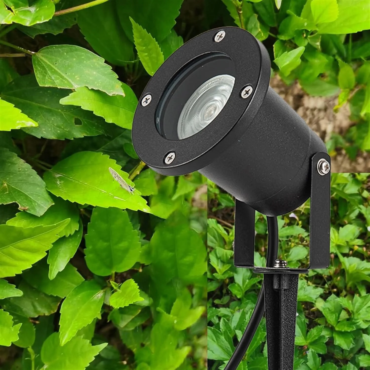 چراغ های حیاط PULTRT ضد آب چراغ باغی فضای باز چراغ چمنی مسیر درخت نور نقطه ای قابل تنظیم