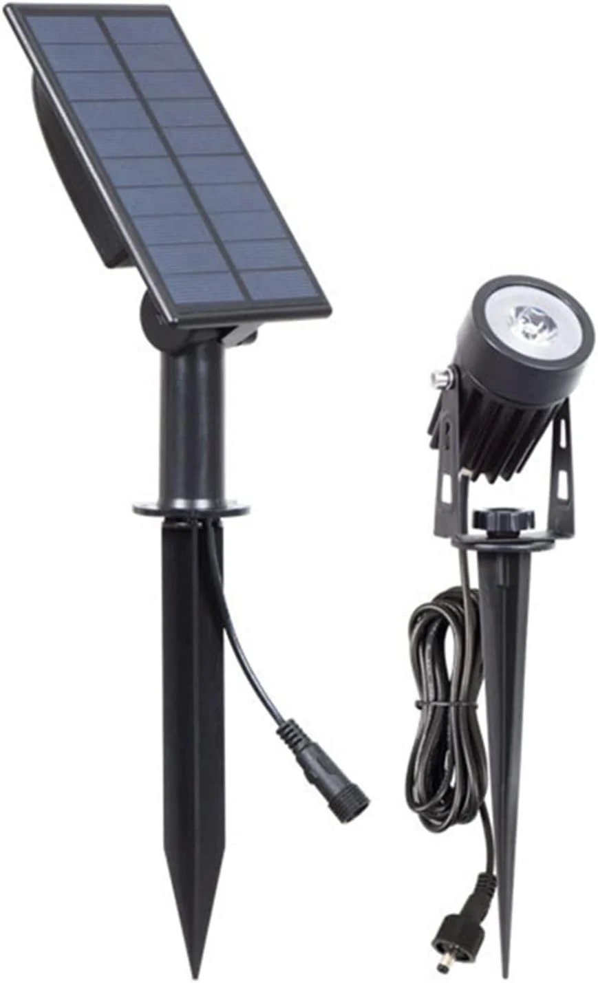چراغ های حیاطی PULTRT، نورافکن خورشیدی ضد آب IP65، چراغ های LED خورشیدی برای محوطه سازی، چراغ های چمنی خورشیدی مناسب فضای باز/باغ/حیاط/چمن/حیاط خلوت