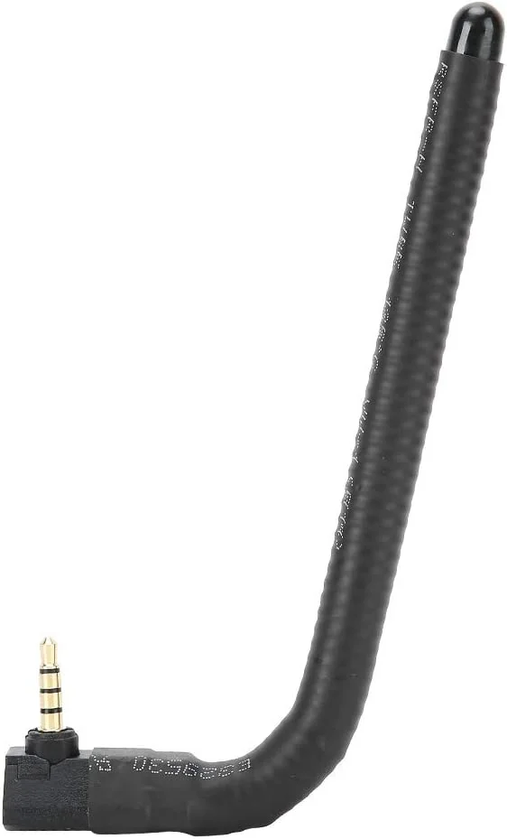 آنتن خارجی Zopsc برای رادیو اسپیکر مینی، آنتن FM انعطاف پذیر برای تقویت سیگنال تلفن همراه، آرنجی 3.5 میلی متری