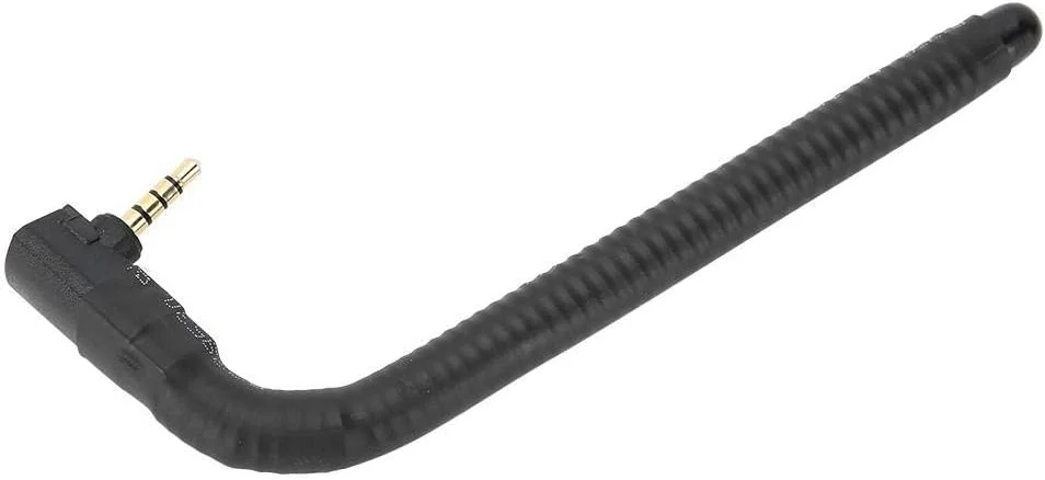 آنتن خارجی Zopsc برای رادیو اسپیکر مینی، آنتن FM انعطاف پذیر برای تقویت سیگنال تلفن همراه، آرنجی 3.5 میلی متری