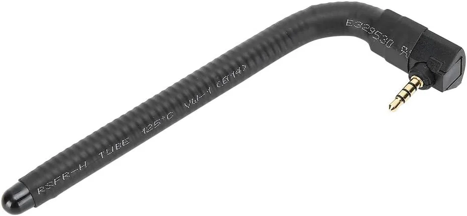 آنتن خارجی Zopsc برای رادیو اسپیکر مینی، آنتن FM انعطاف پذیر برای تقویت سیگنال تلفن همراه، آرنجی 3.5 میلی متری