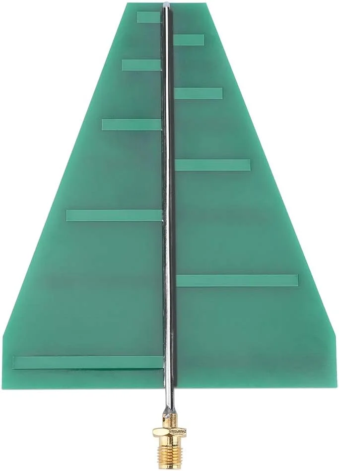 آنتن پریودیک، 1 عدد آنتن لگ پریودیک فوق پهن باند UWB با فرکانس 1.35GHz-9.5GHz، دقت بالا، ساخت بادوام، عملکرد طولانی مدت، بهره 5-6dB